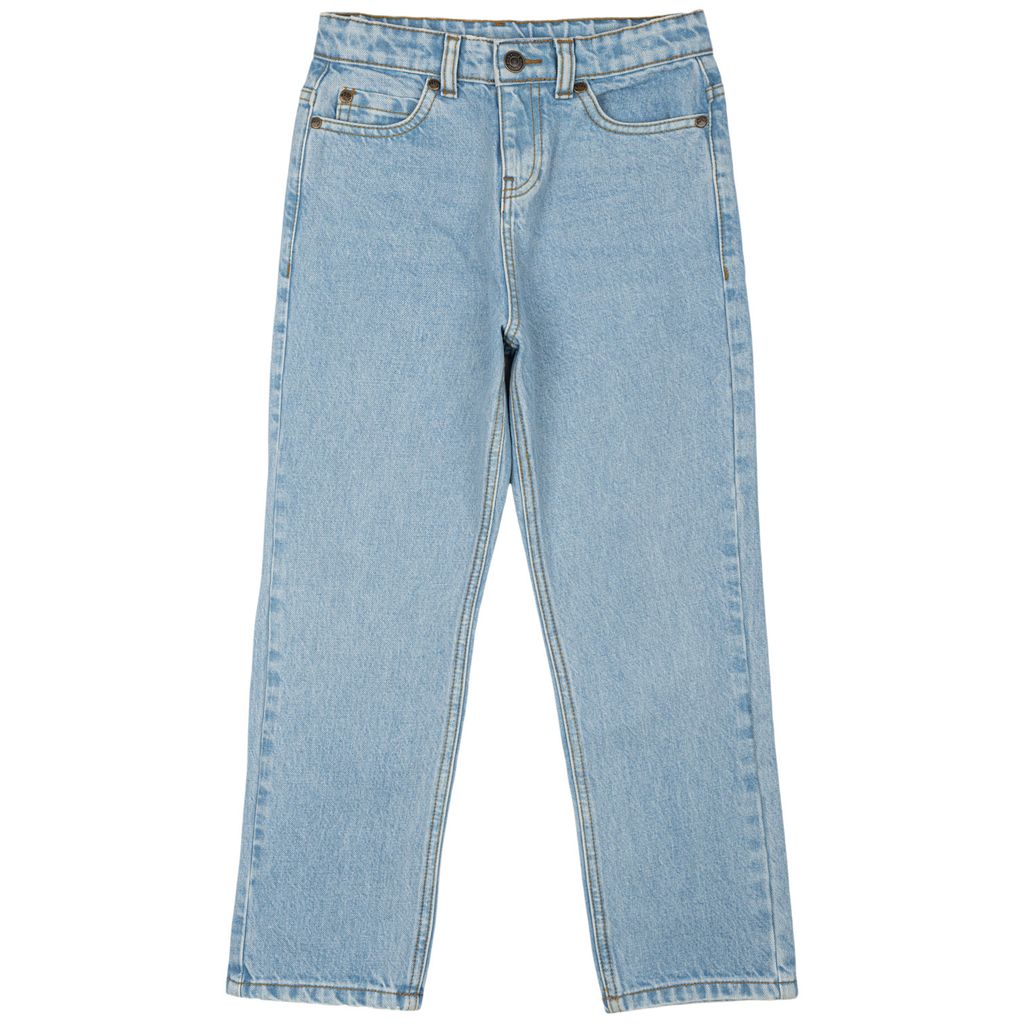 Turn Loose Fit Jeans Light Blue Denim