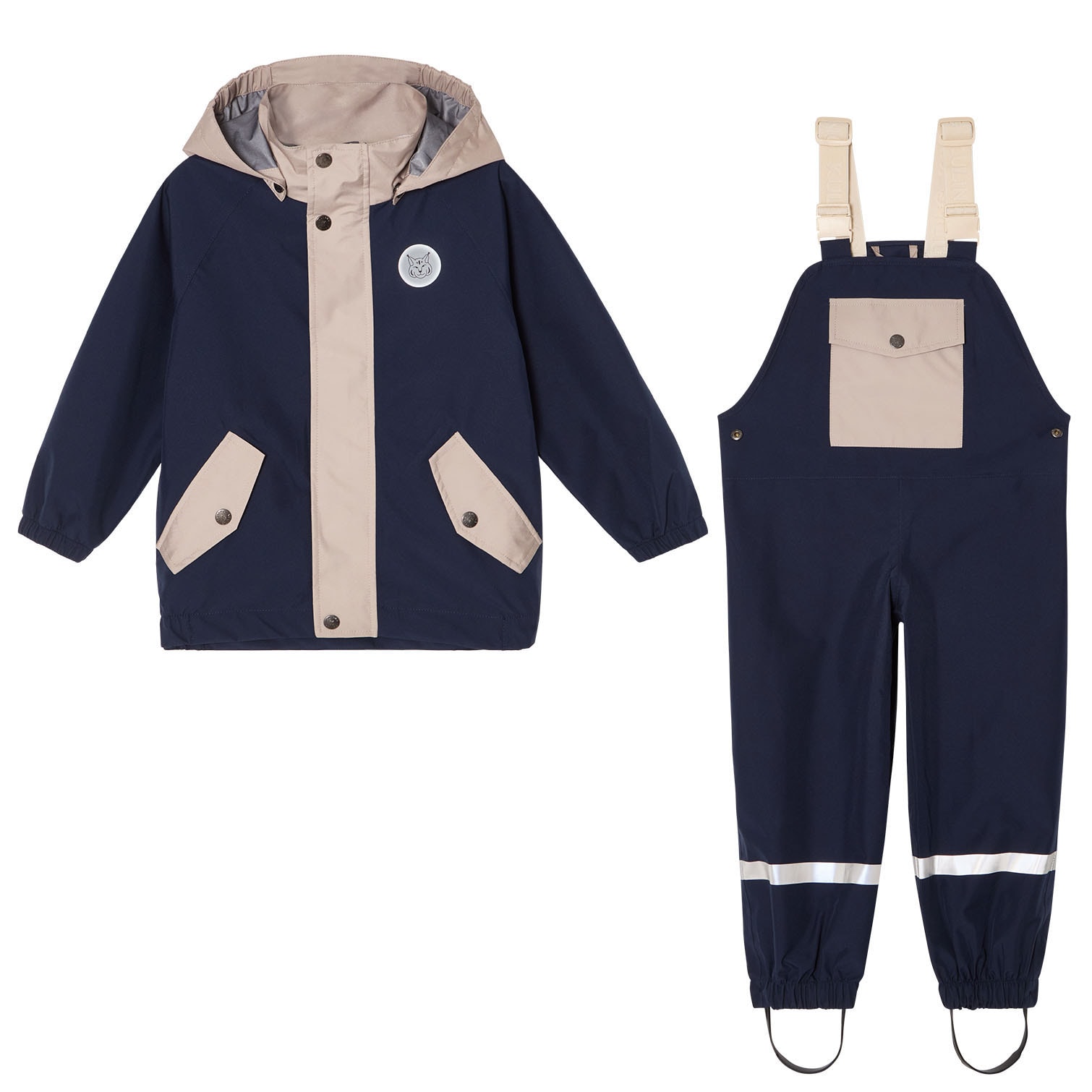 Skagen Breathable Rain Set Navy/Taupe Blocking