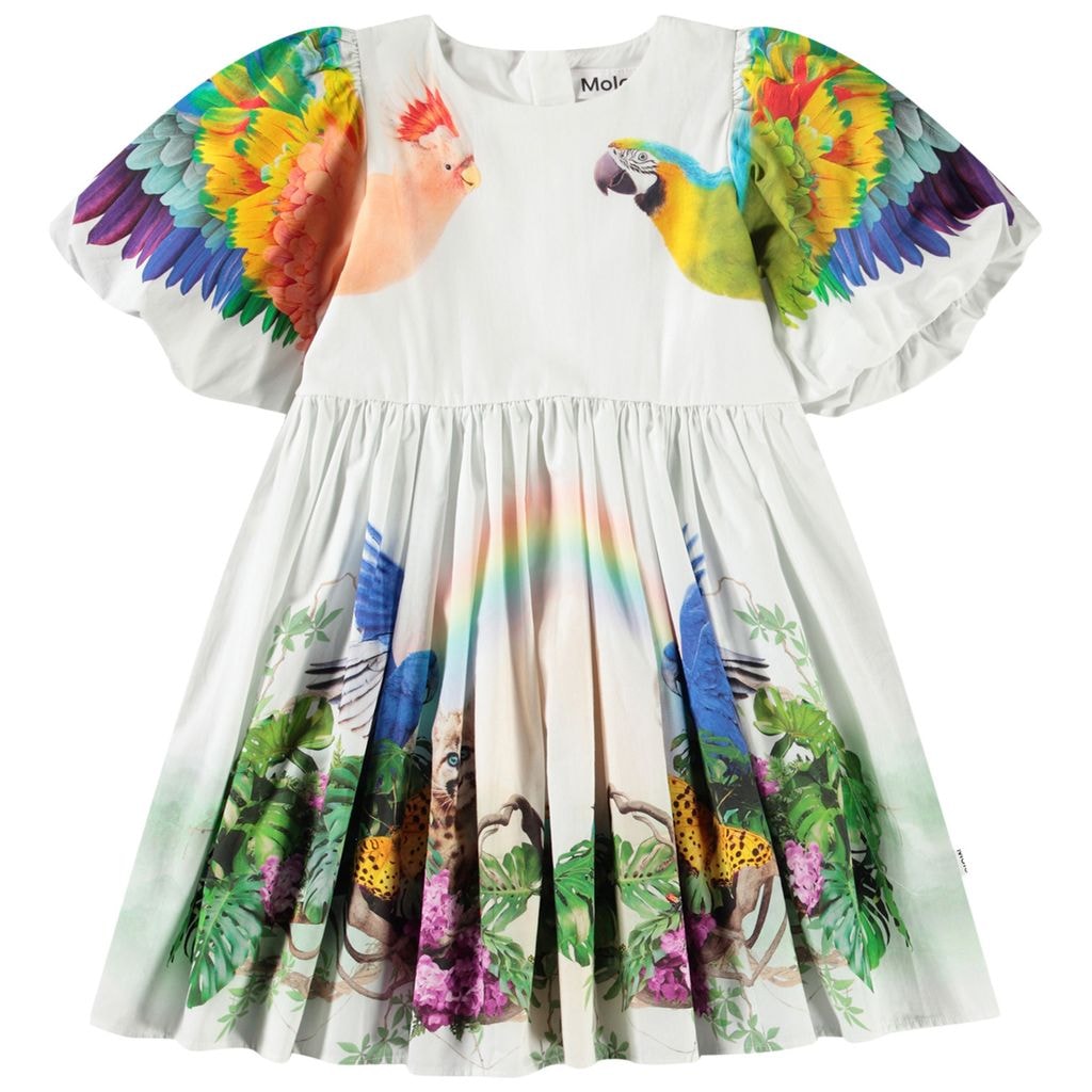 Chica Short-Sleeved Dress In The Jungle