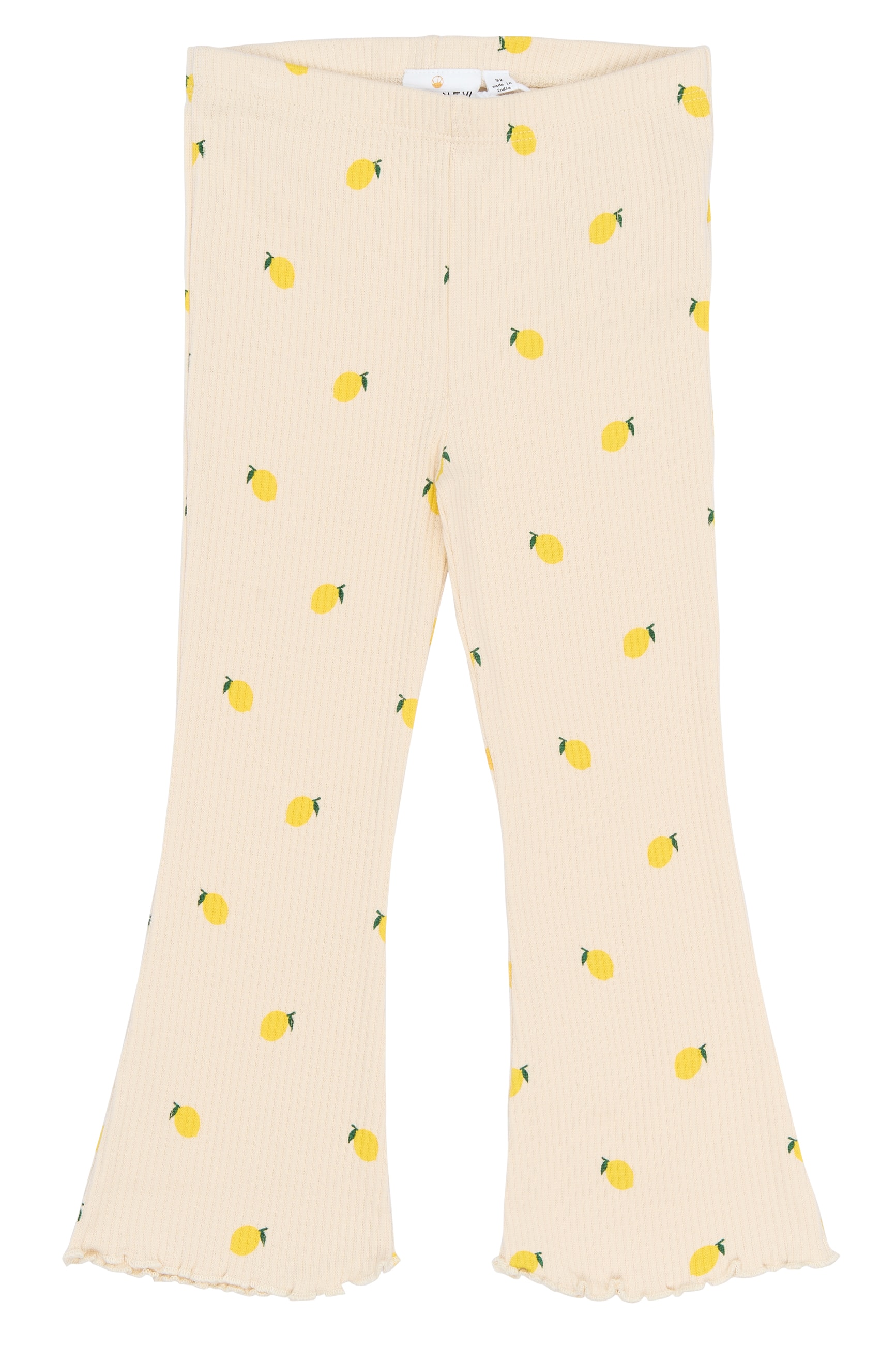 Smilla Byxa Med Utsvängd Ribb Gardenia Aop 