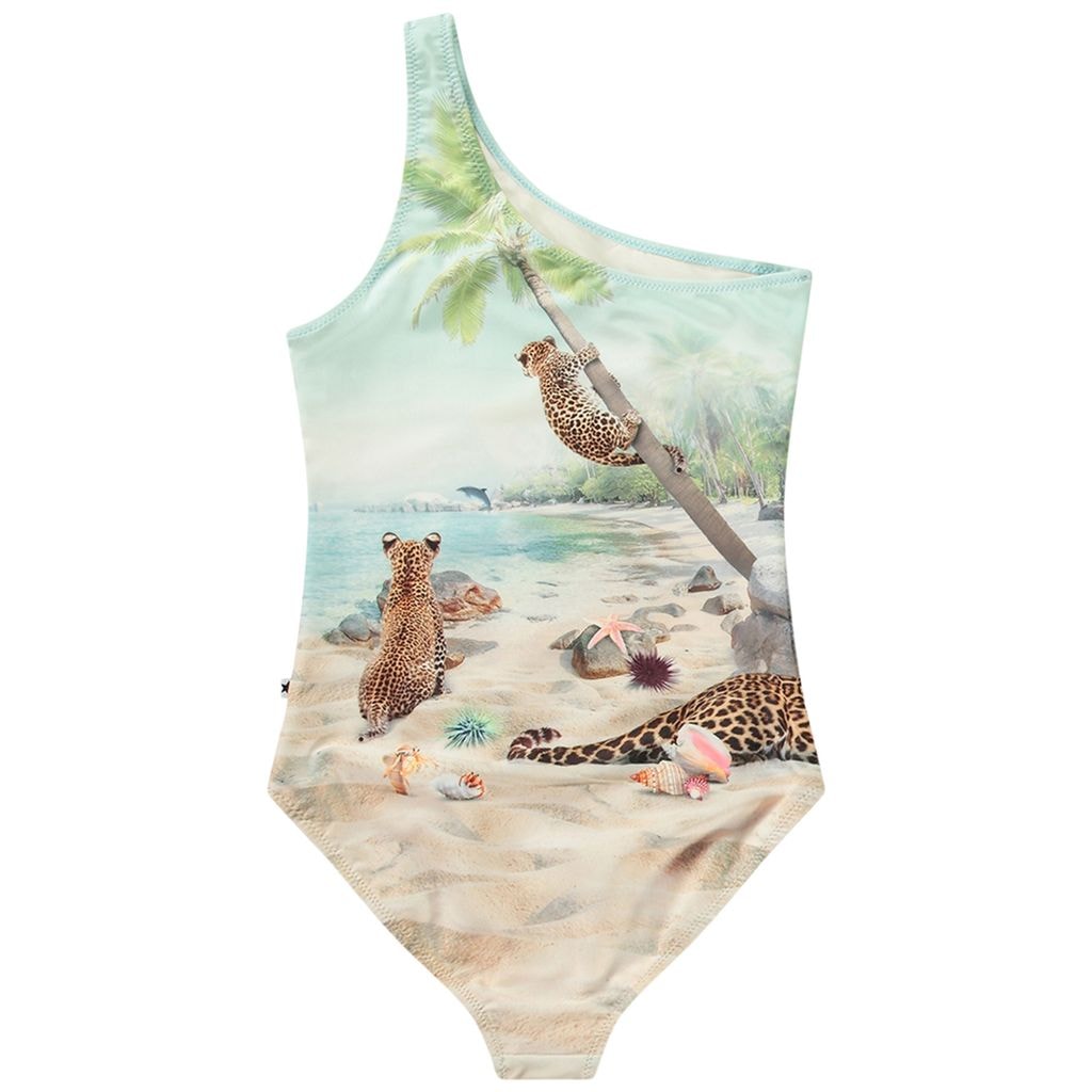 Nai Swimsuit På Stranden