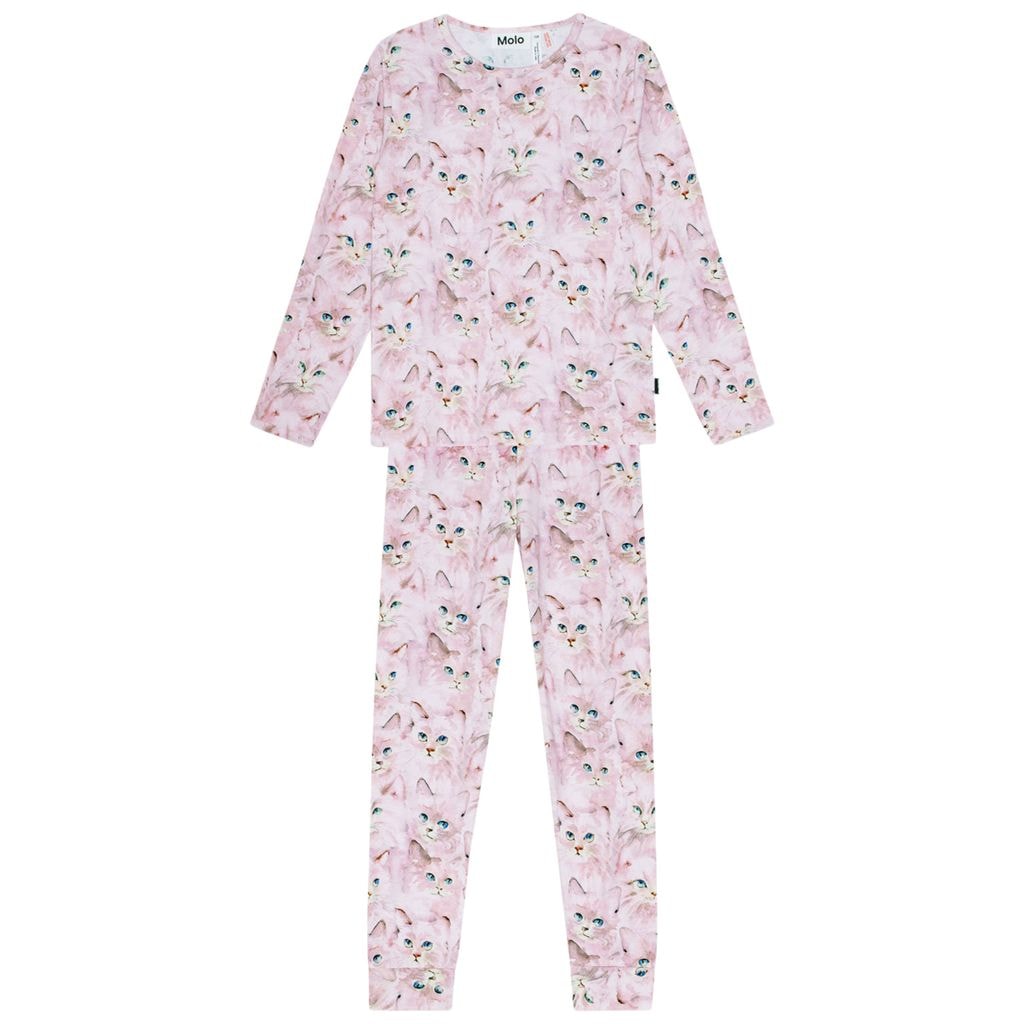 GOTS Lue Pyjama Lavender Aquarelle