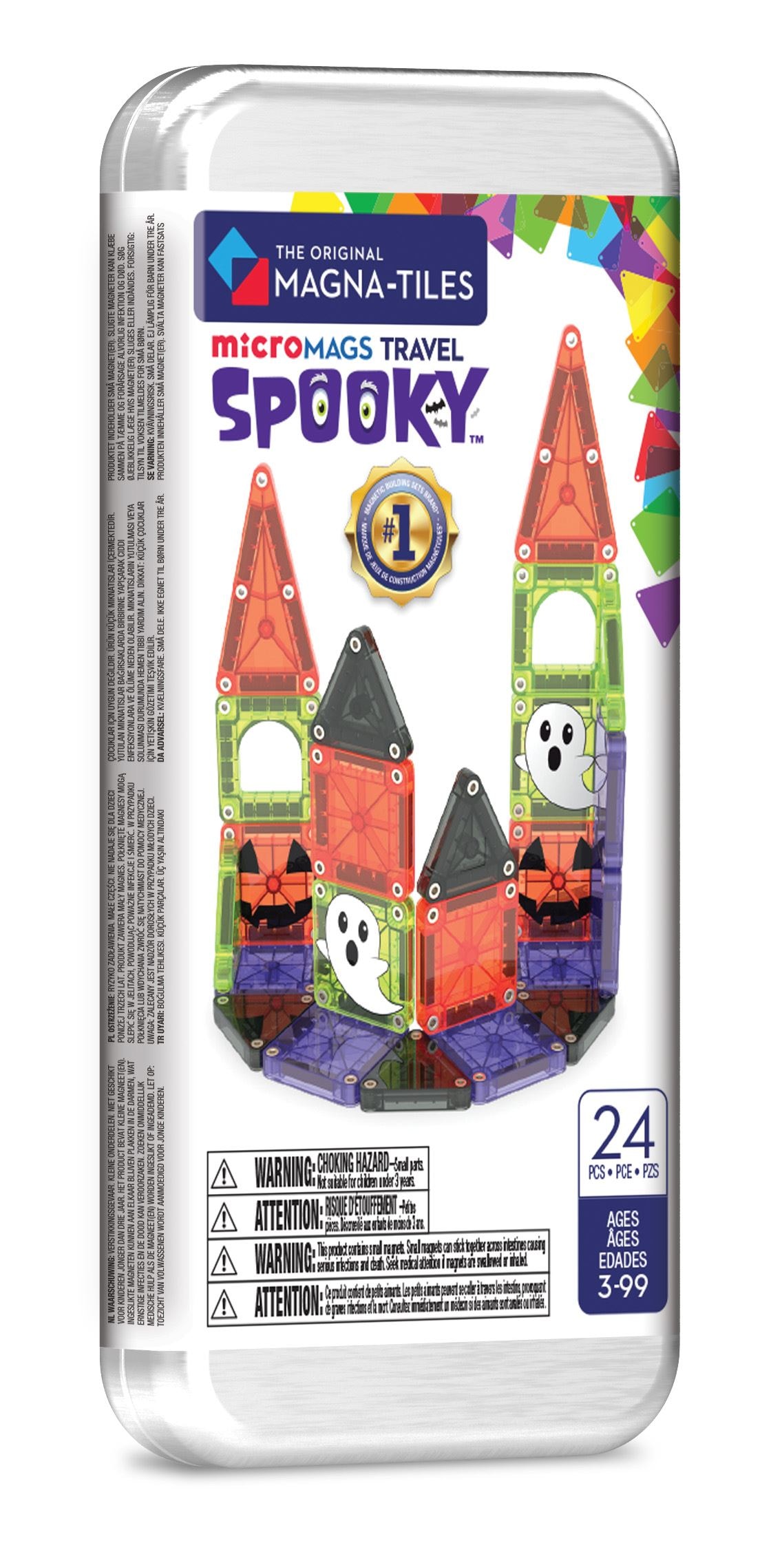 MicroMAGS Reisesett Med 24 Deler Spooky