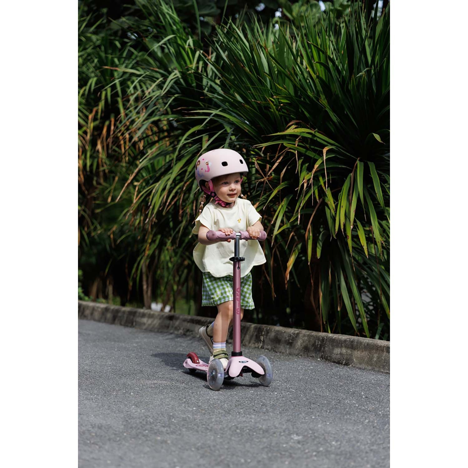 Mini Deluxe LED  Rock & Go Sparkcykel Dusty Rose