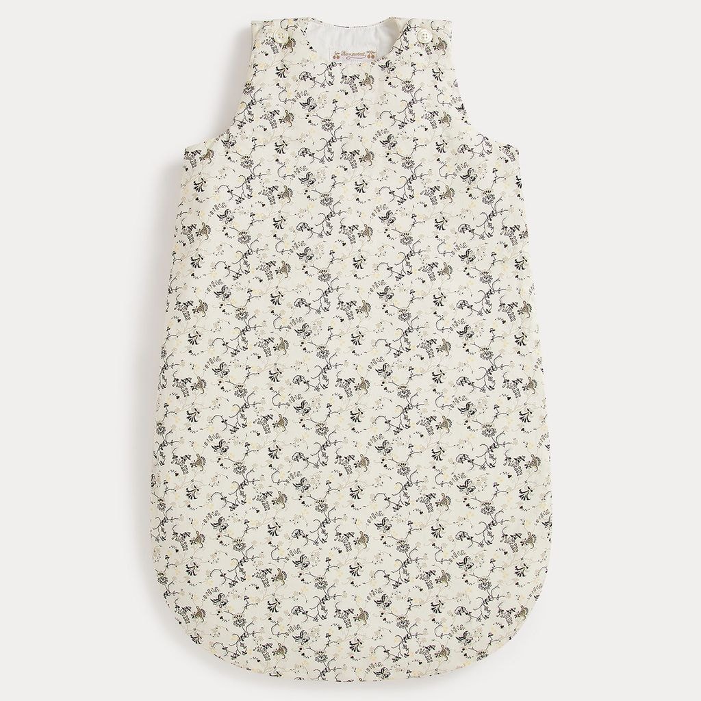 Turbulette Floral Sleeping Bag Cream