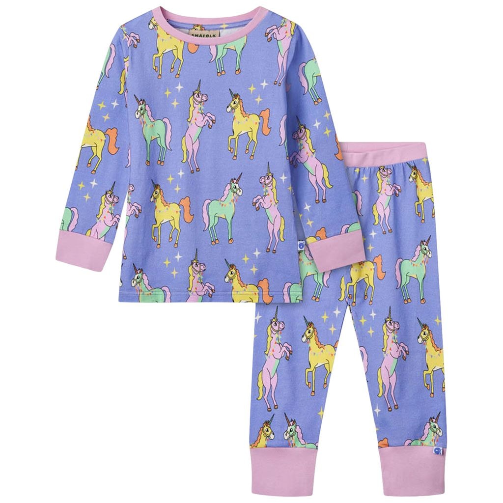 Unicorns Pyjamas Purple Delight