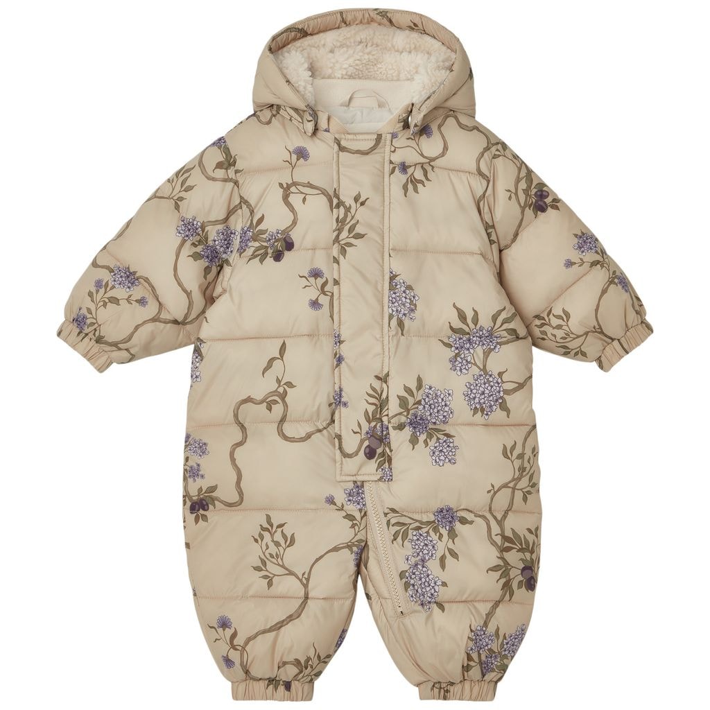 Floral Baby Snowsuit Tree of Life