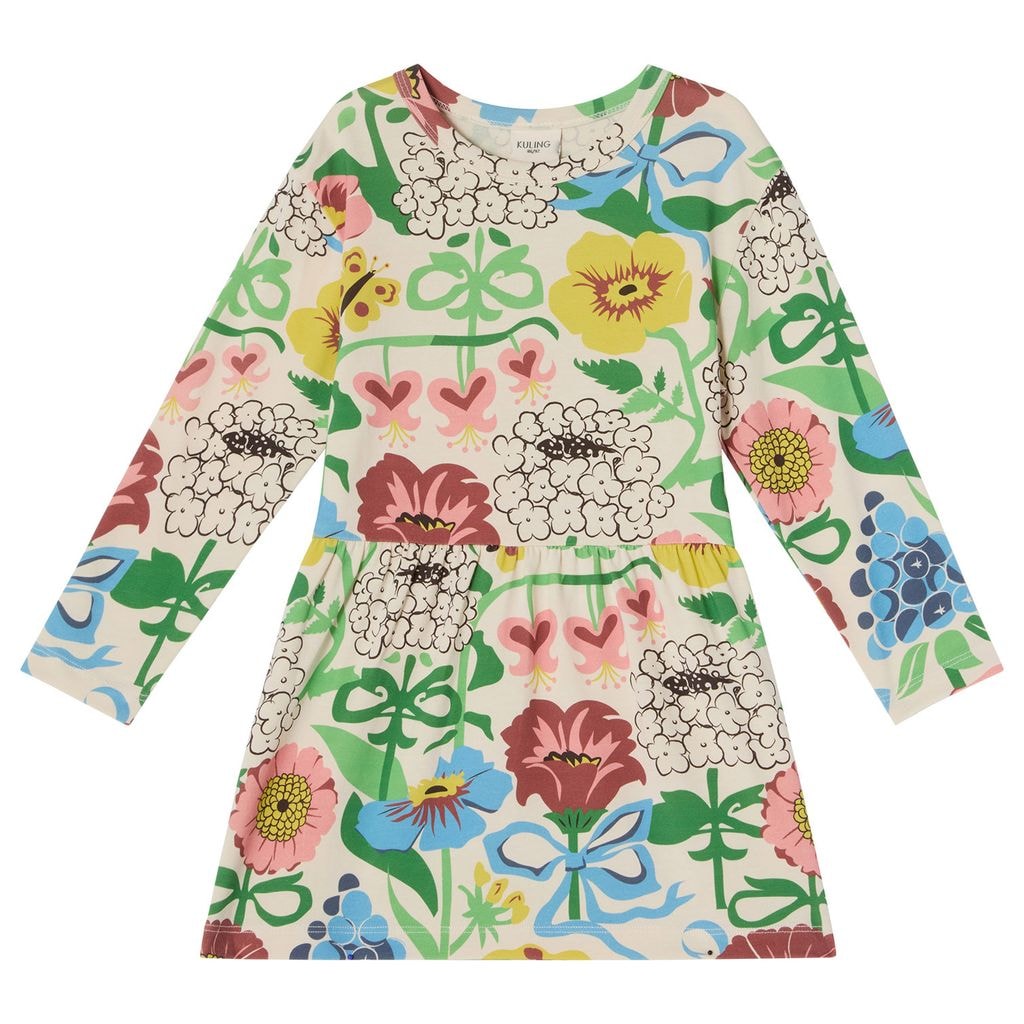 GOTS Chios Printed Dress Astrid Wilson