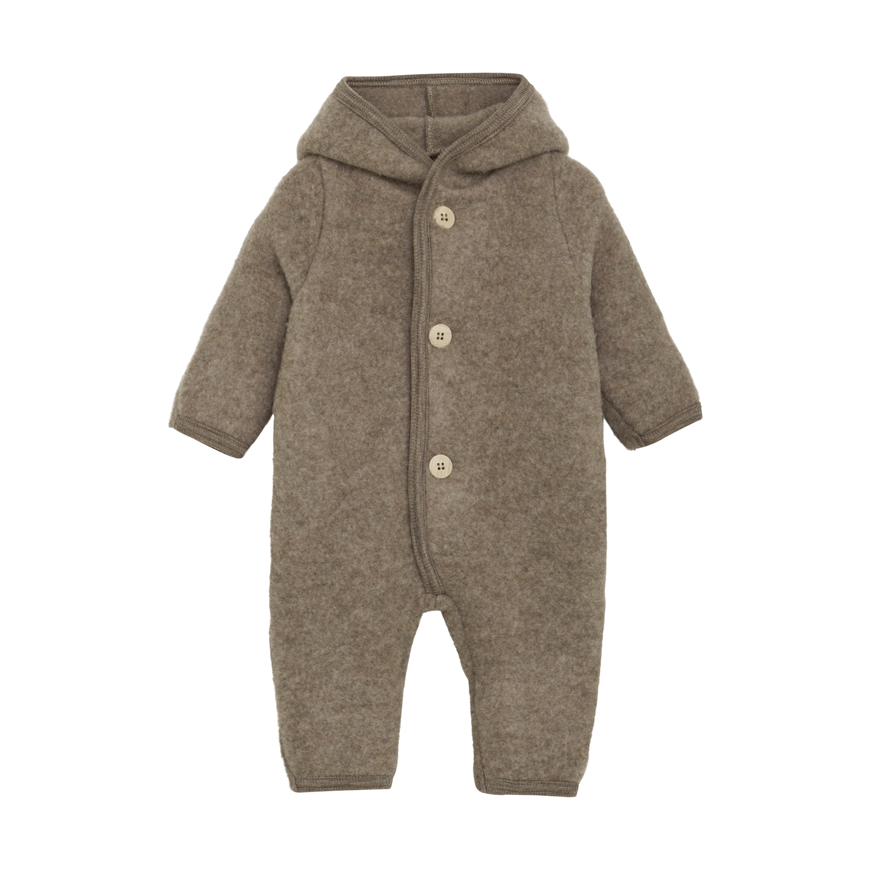 Pixie Wool Fleece Coverall Savannah Melange