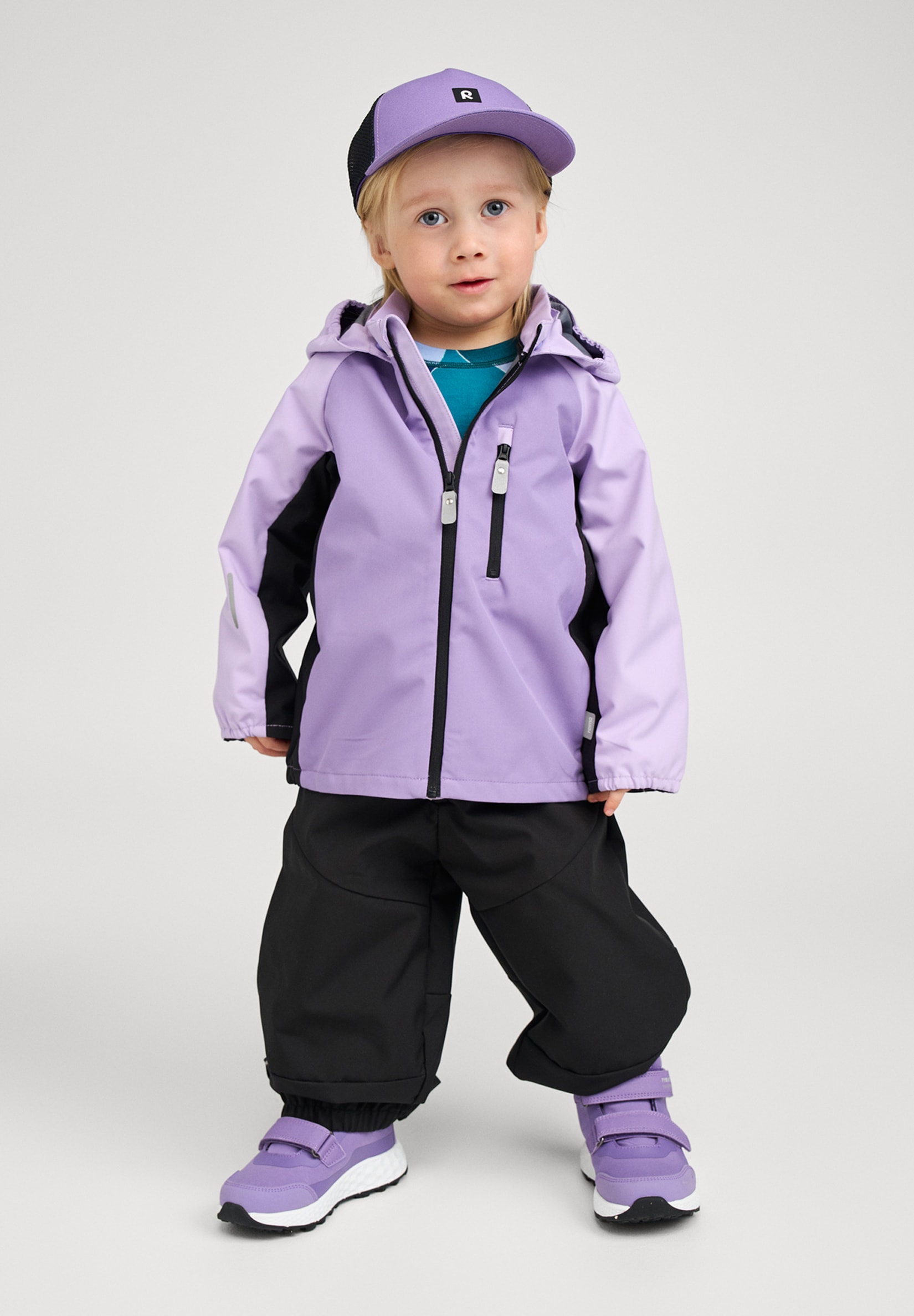 Temppu Softshell Jakke Misty Violet