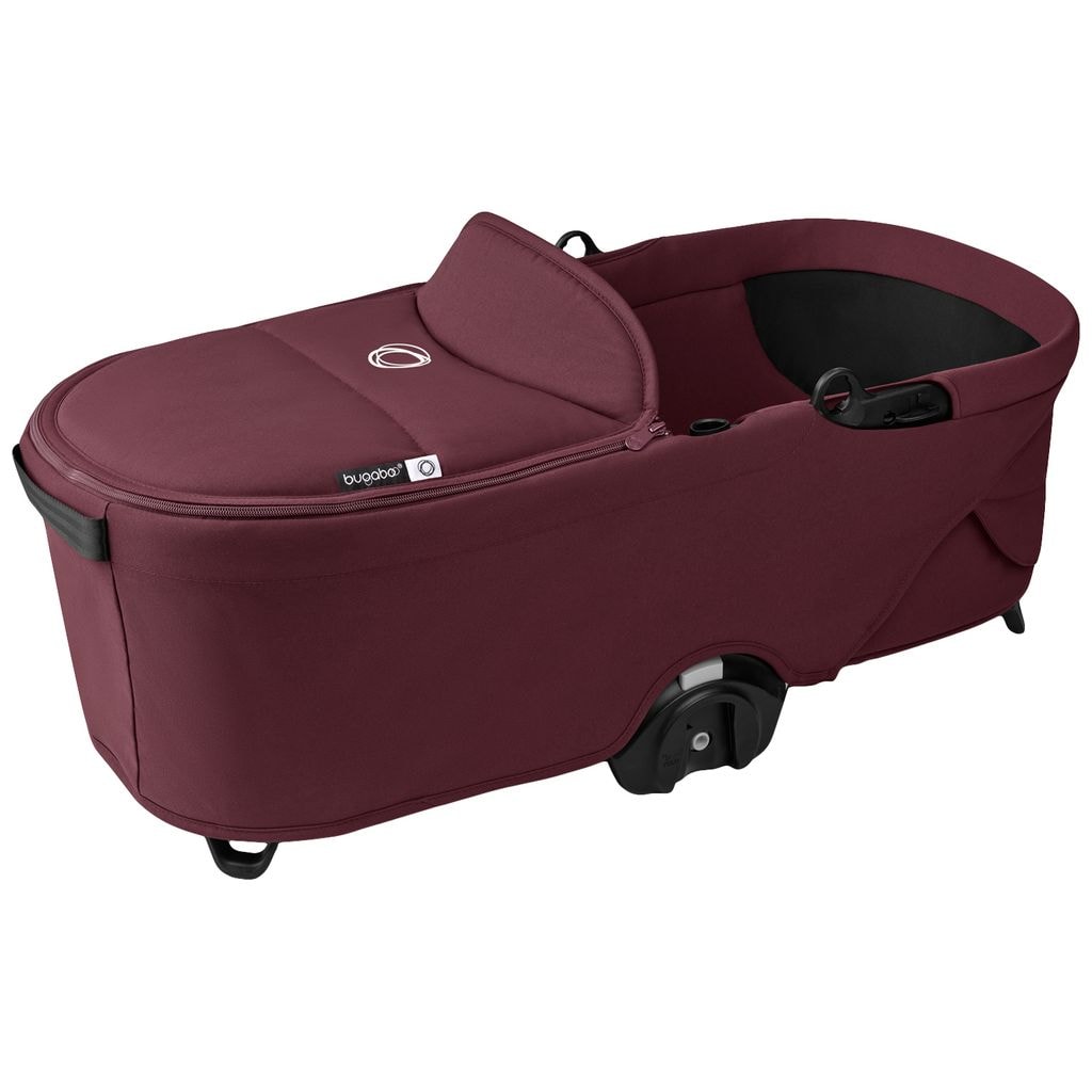 Bugaboo Dragonfly Bassinet complete in Dark Cherry
