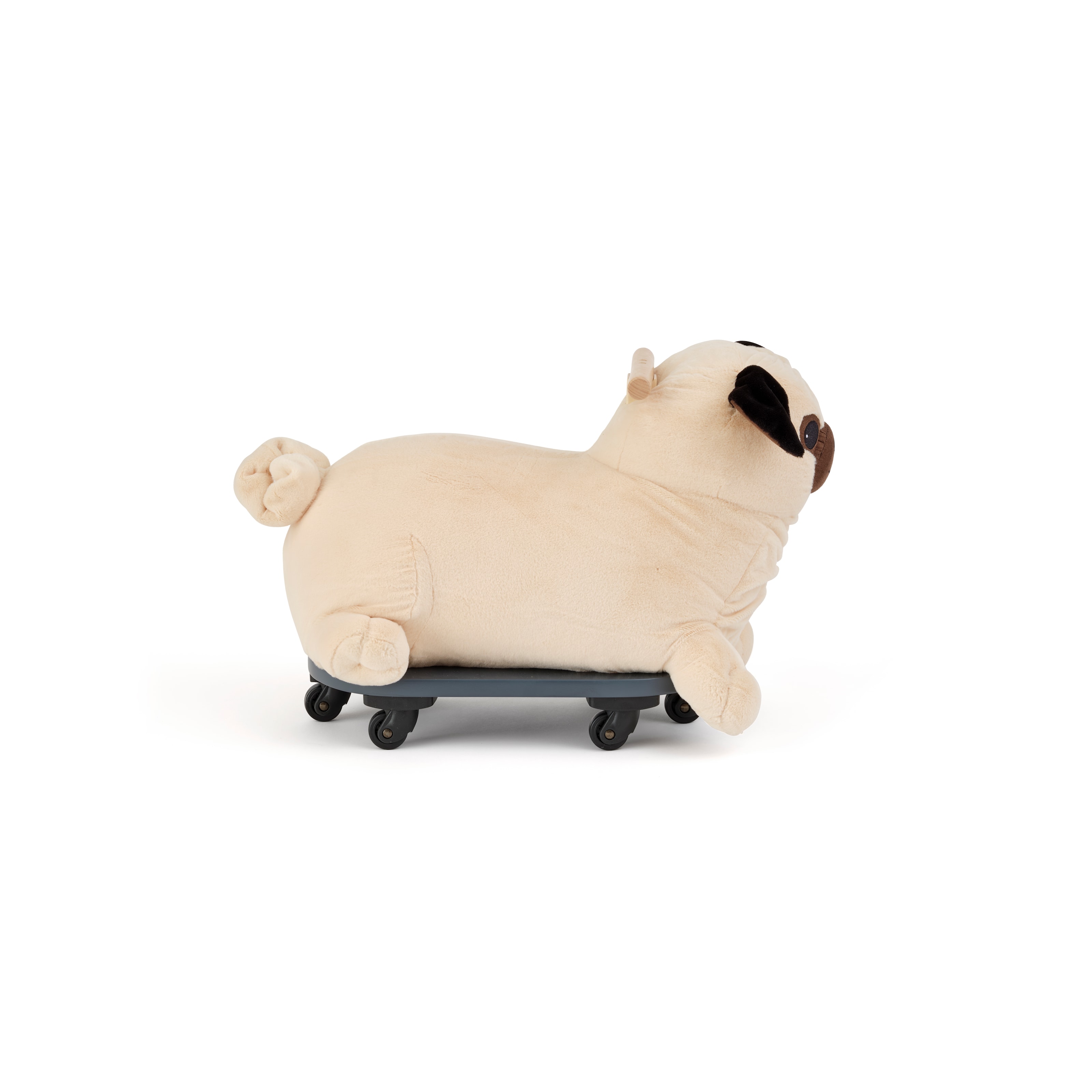 The Pug Dog Medkjører-pinne Beige