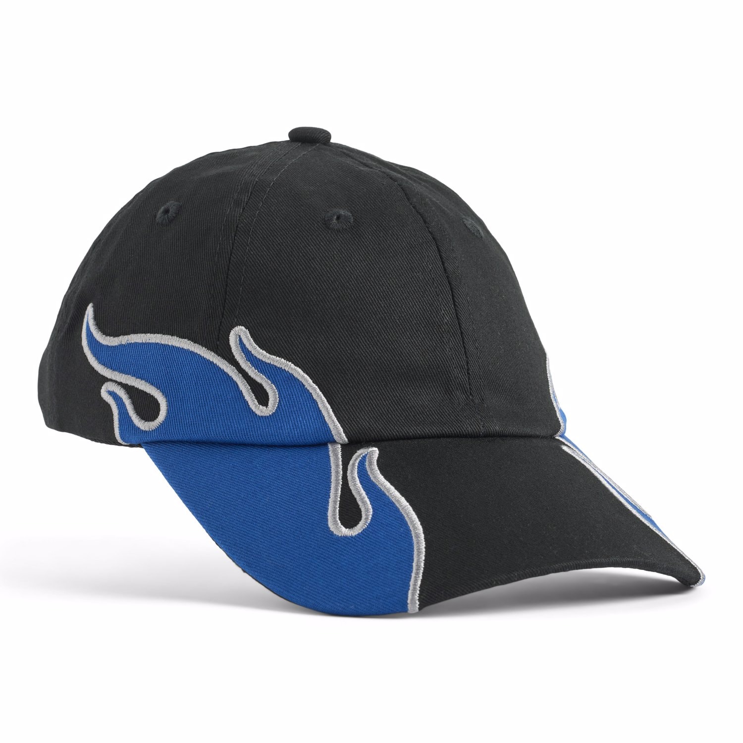 Steel Jr Cap Blue Flame