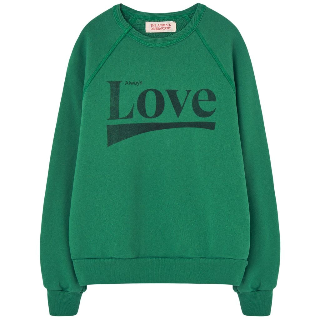 Shark Kid Sweatshirt Green