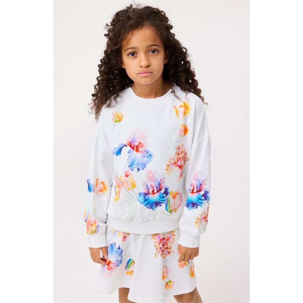 Maxi Sweatshirt Petals Galore