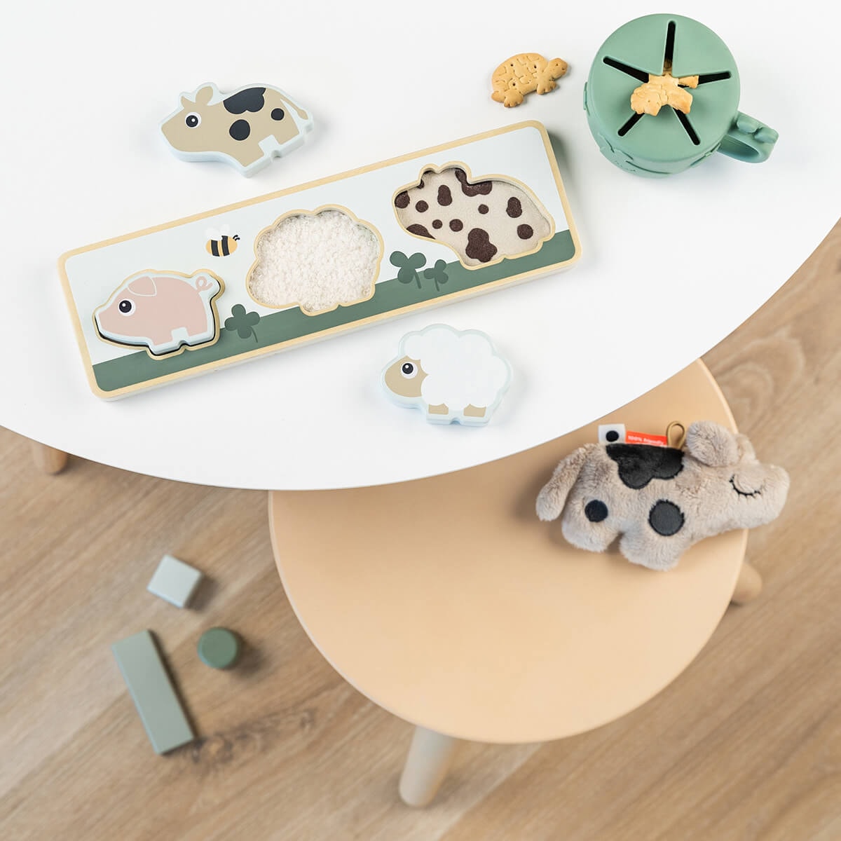 Tiny Farm Puzzel Colour Mix