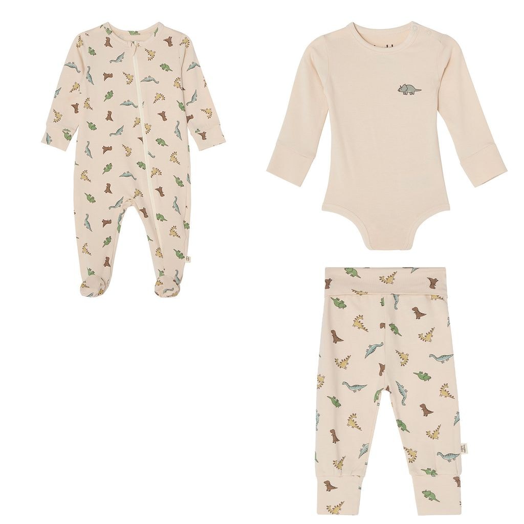 GOTS Lukas Nyfödd Set Dinosaur
