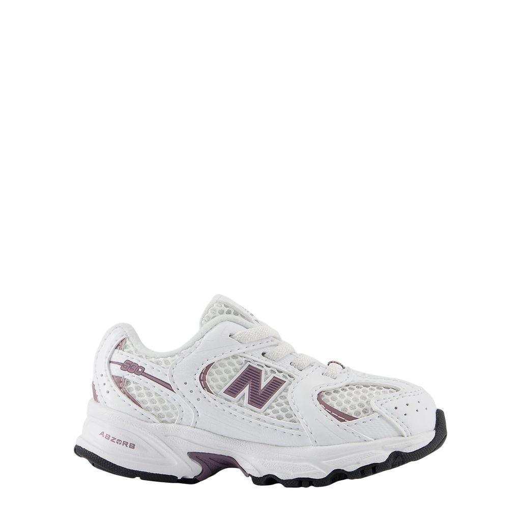 530 Baby Bungee Lace Sneakers White