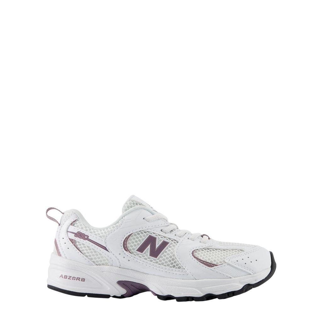 530 Kids Bungee Lace Sneakers White