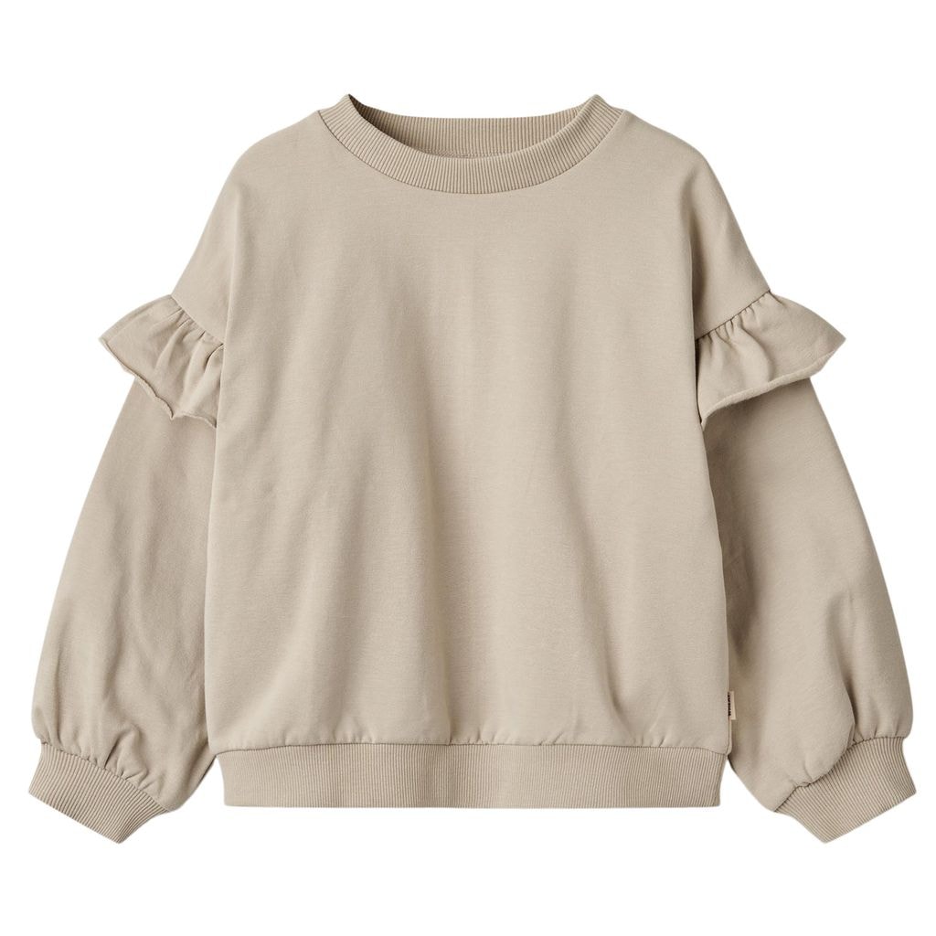Tröja L/S Lulle Soft Beige