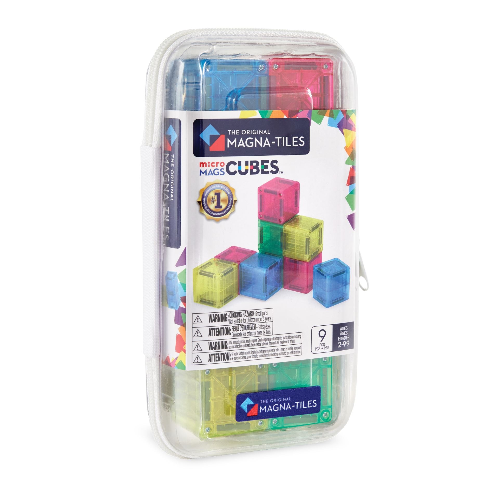 MicroMAGS Cubes Reisesett Med 9 Deler