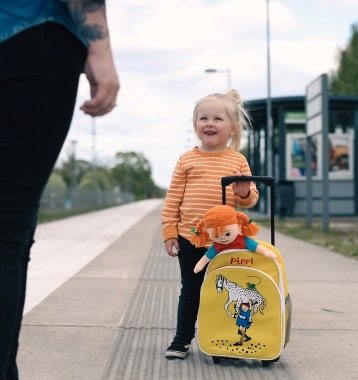Pippi Rullbag Yellow