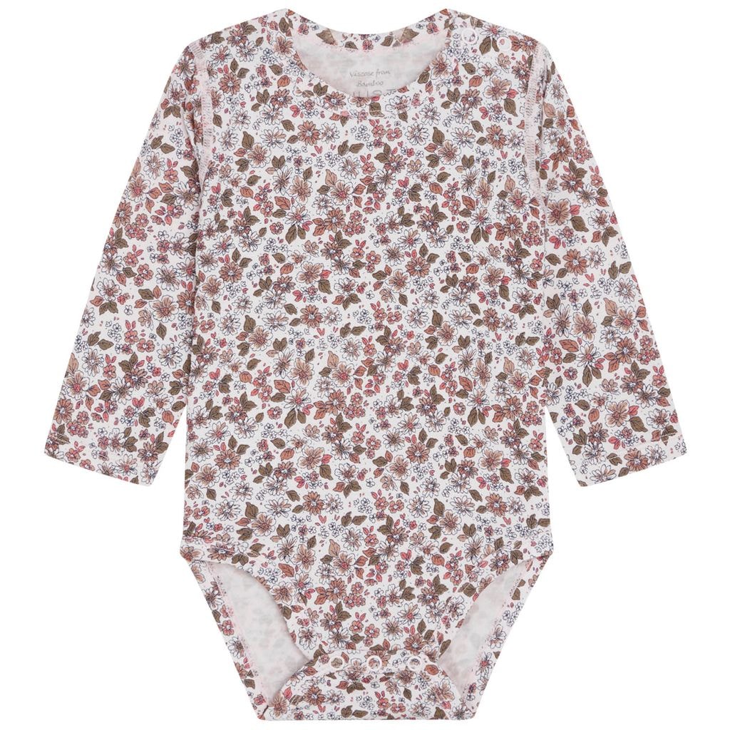 Buller Blommig Baby Body Rose Morn