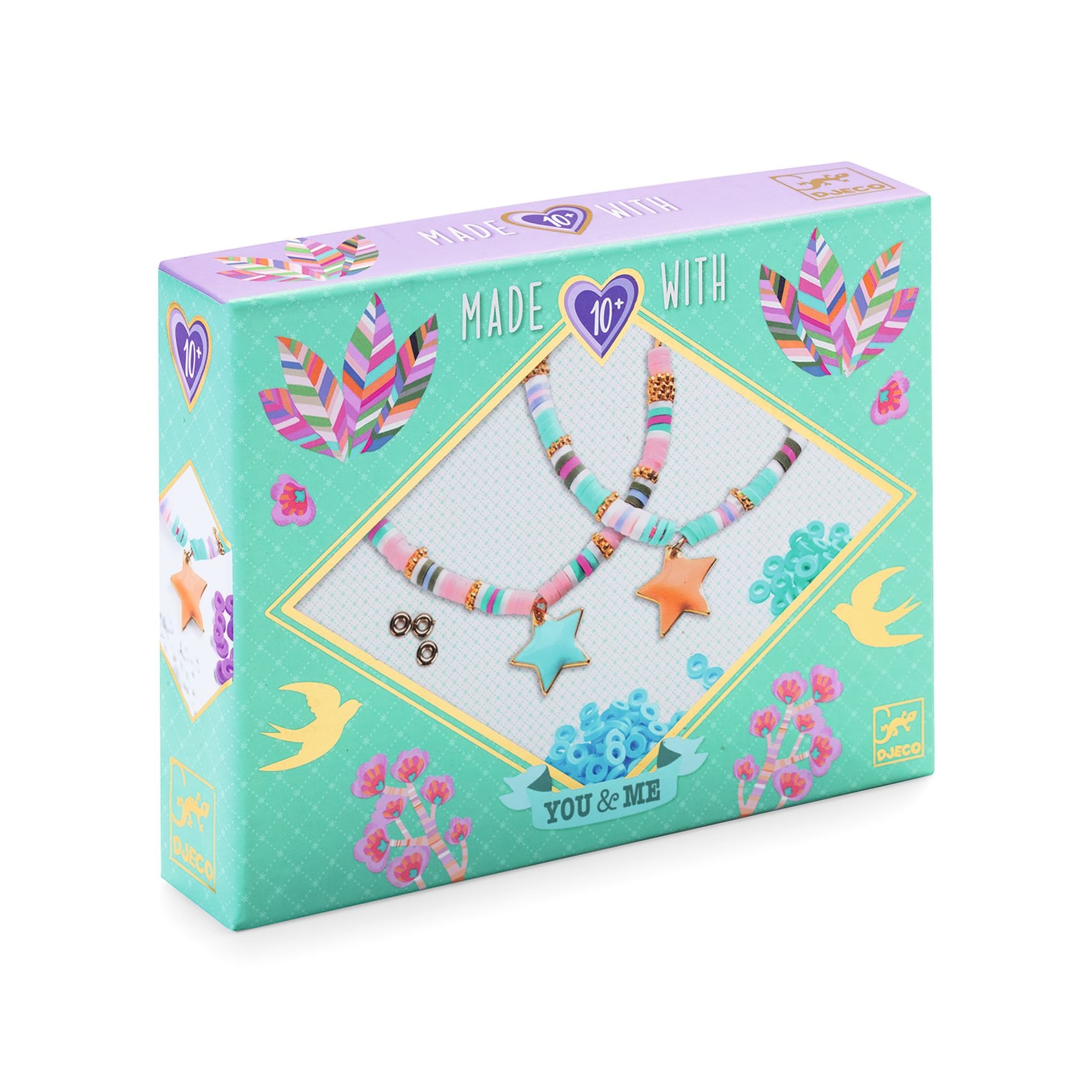 You & Me Sett Til Å Lage Armbånd Star Heishi