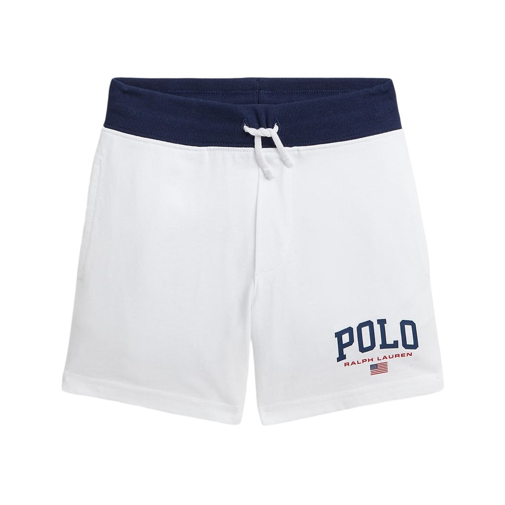 Branded Shorts White
