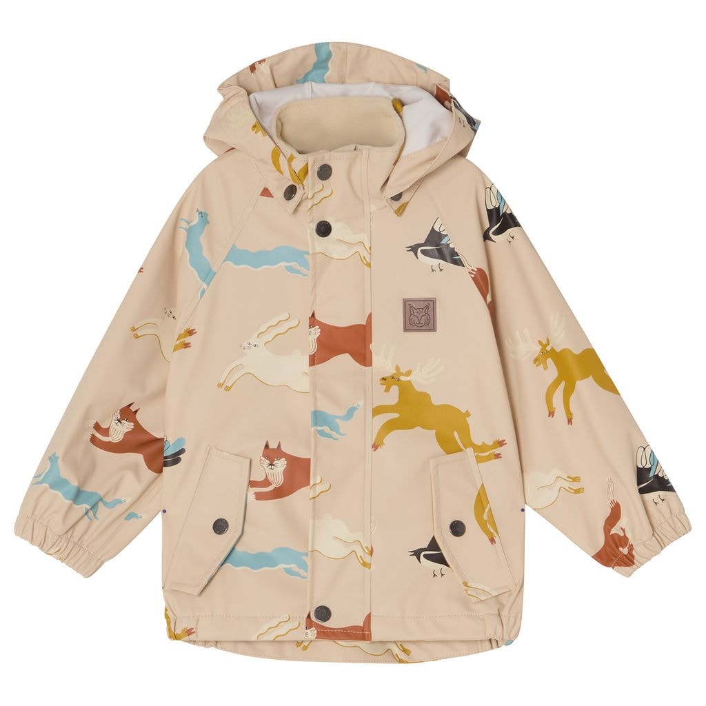 Edinburgh Printed Recycled Rain Jacket Madelen Möllard