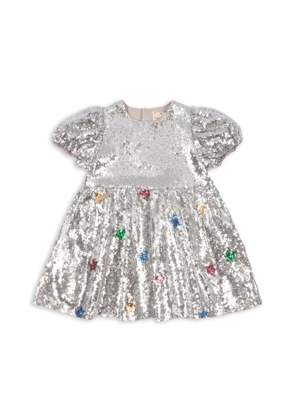 Starla Star Dust Dress Star Sequin Silver 