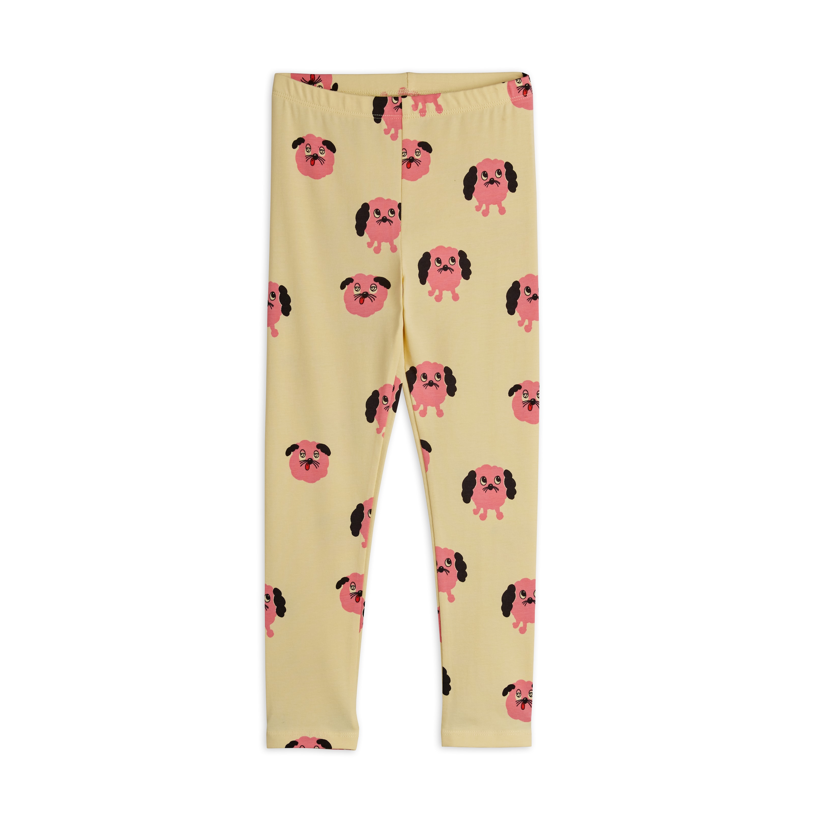 Doggies Aop Leggings Yellow
