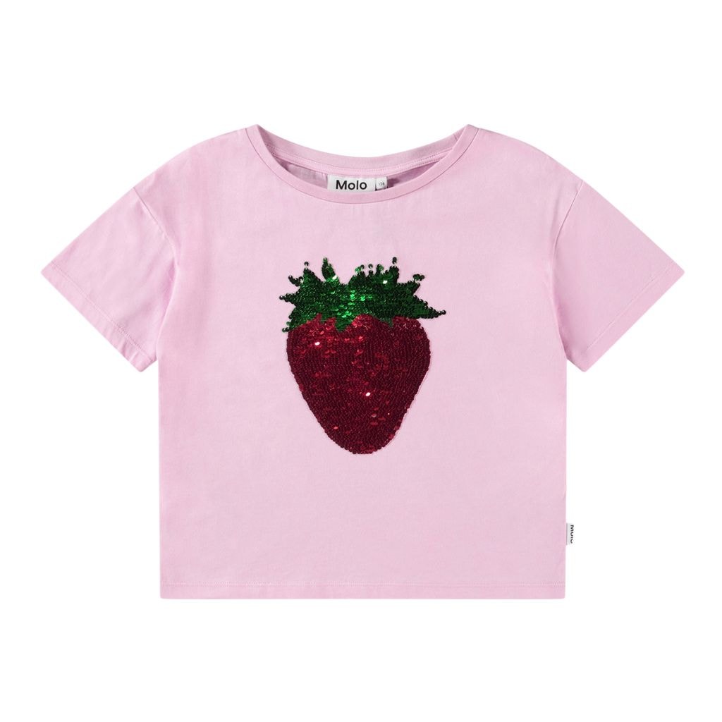 Roseanna T-shirt Glitter Strawberry