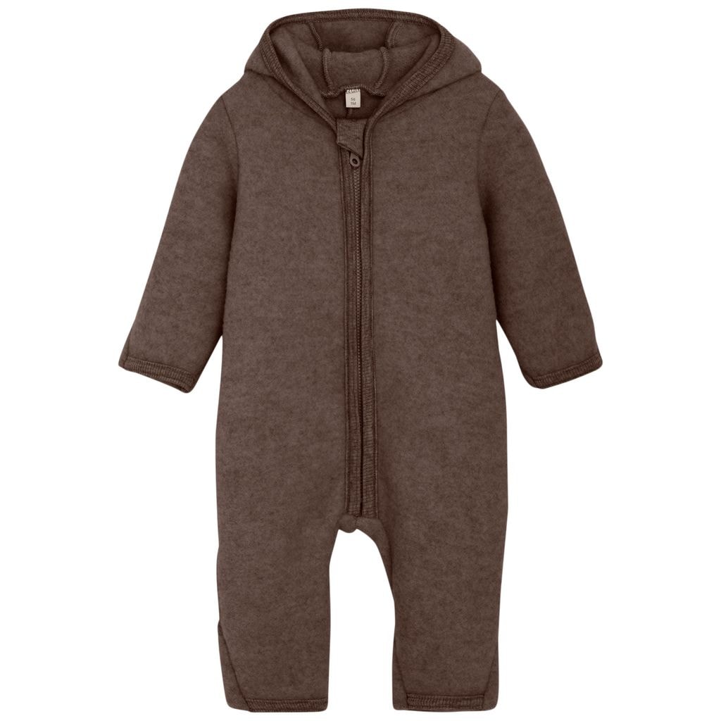 Pram Suit Brown Melange