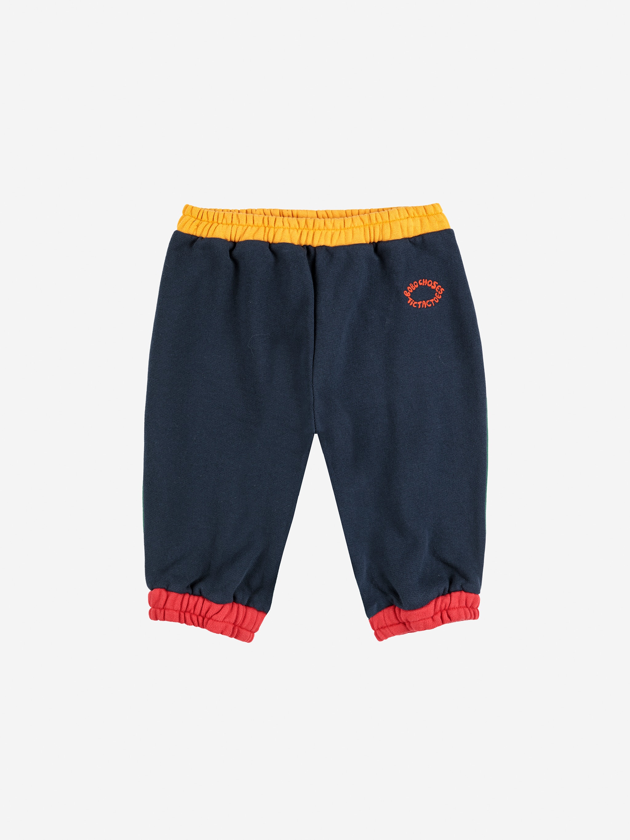 Bobo Choses Color Block Jogging Pants Red