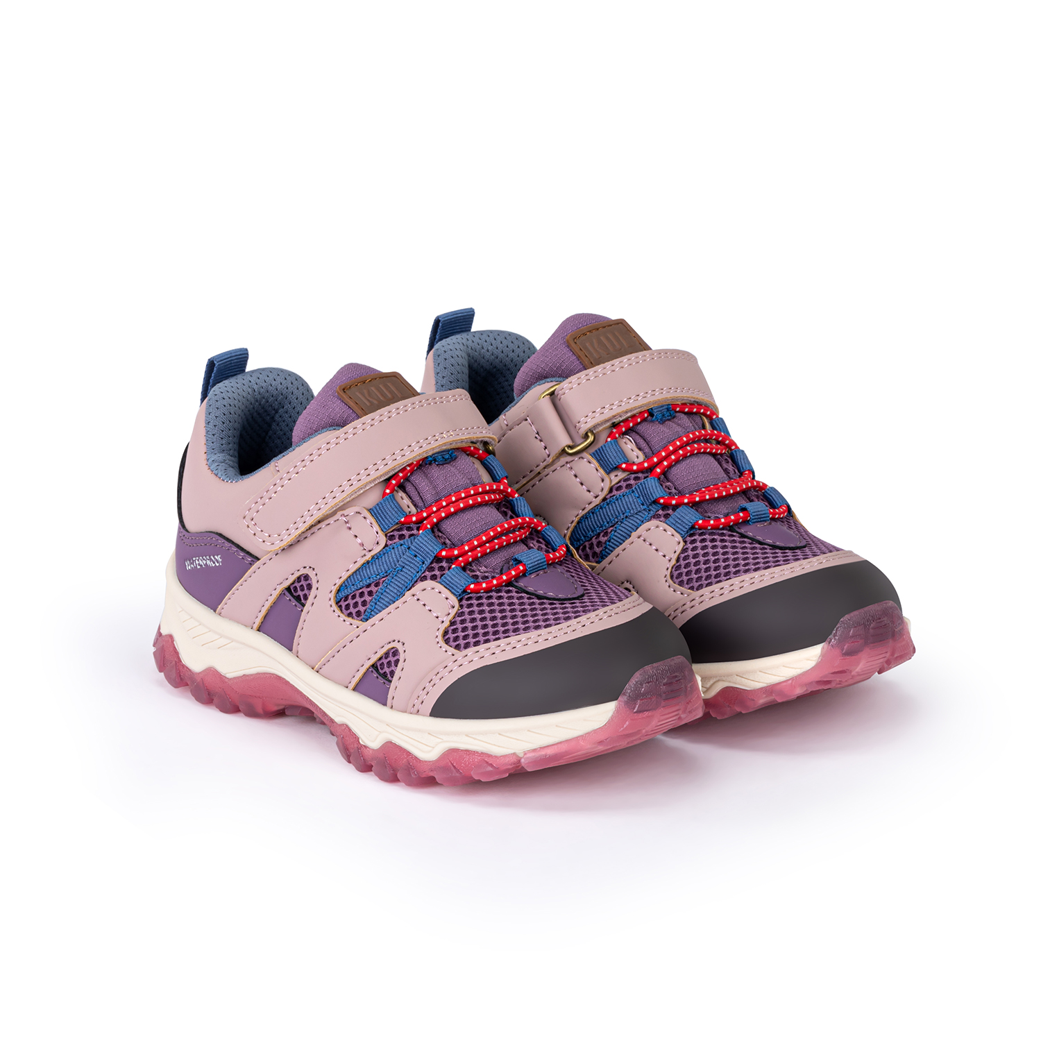 Alta Vattentät Sneakers Dusty Pink Blocking