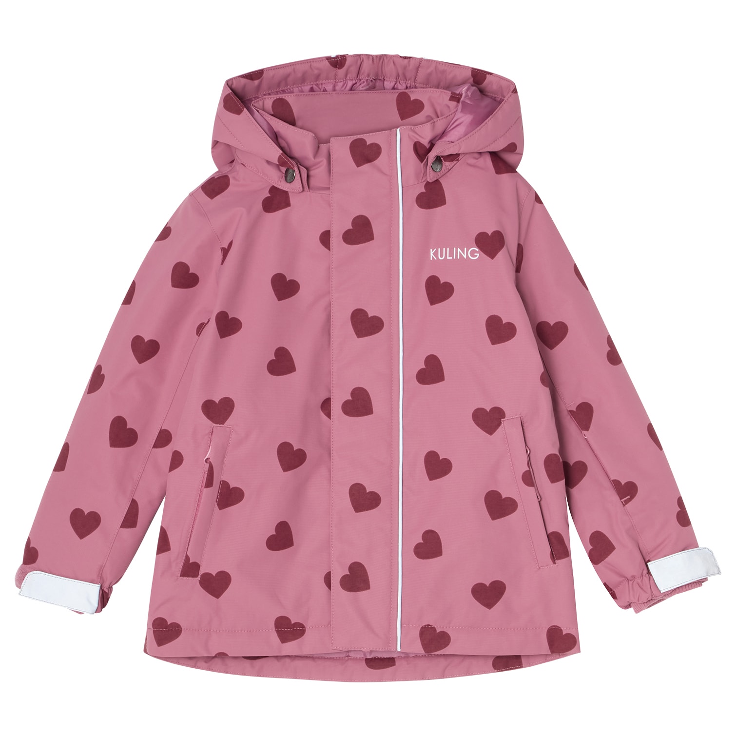 Sarek Ski Jacket Mauve Hearts