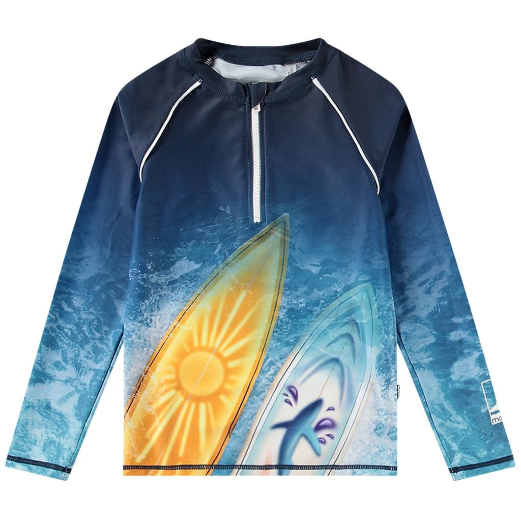Noble T-paita Surf Art Blue Chill