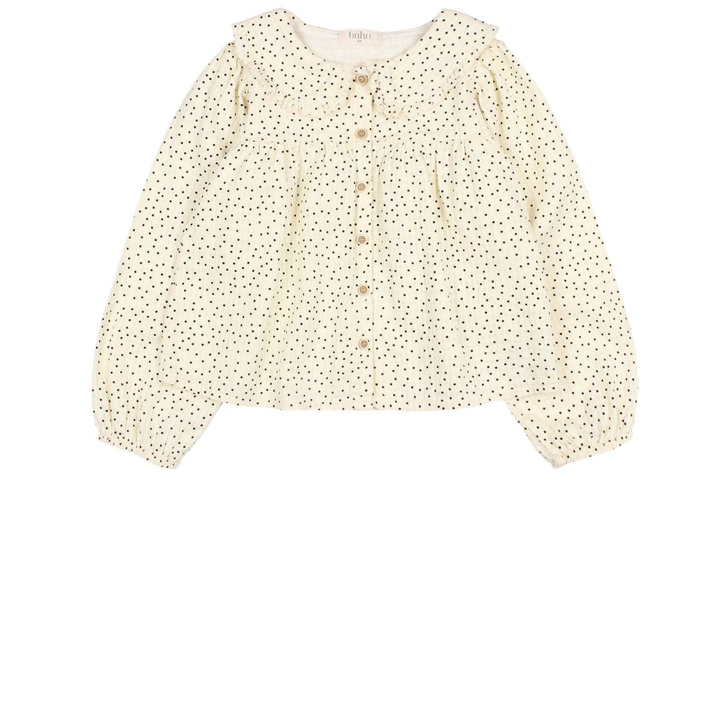 Dotted Blouse Ecru