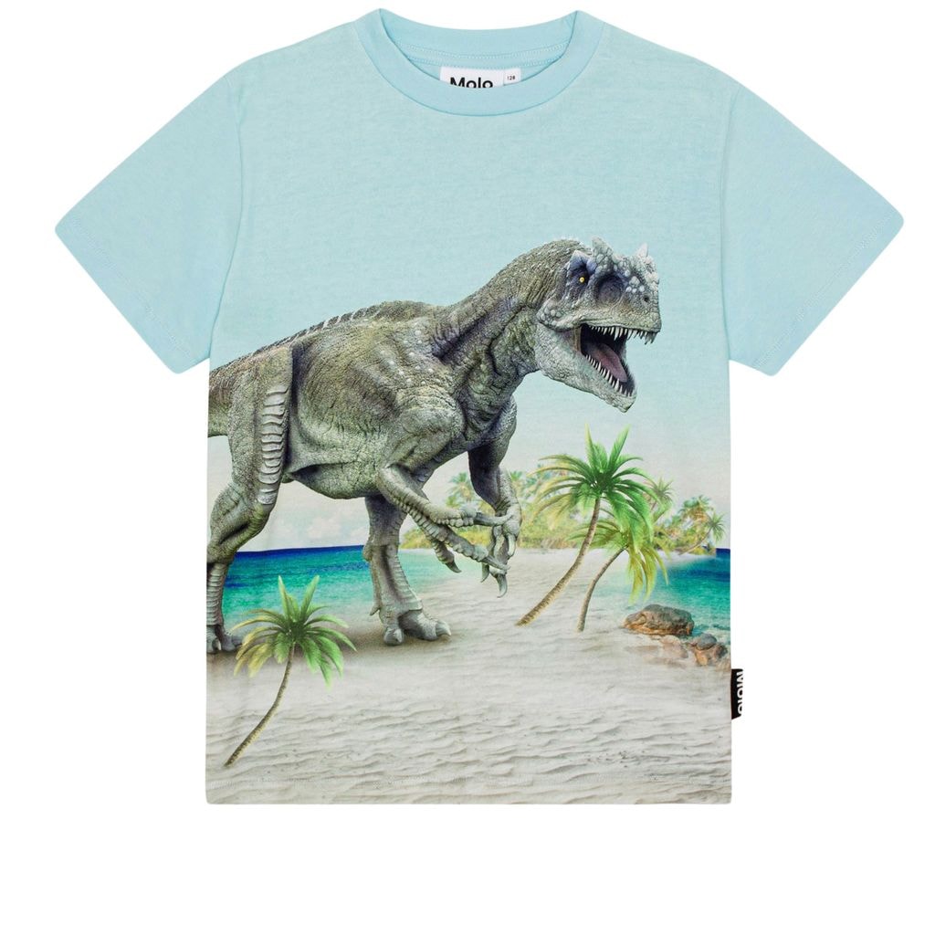 GOTS Roxo T-paita Beach Dino
