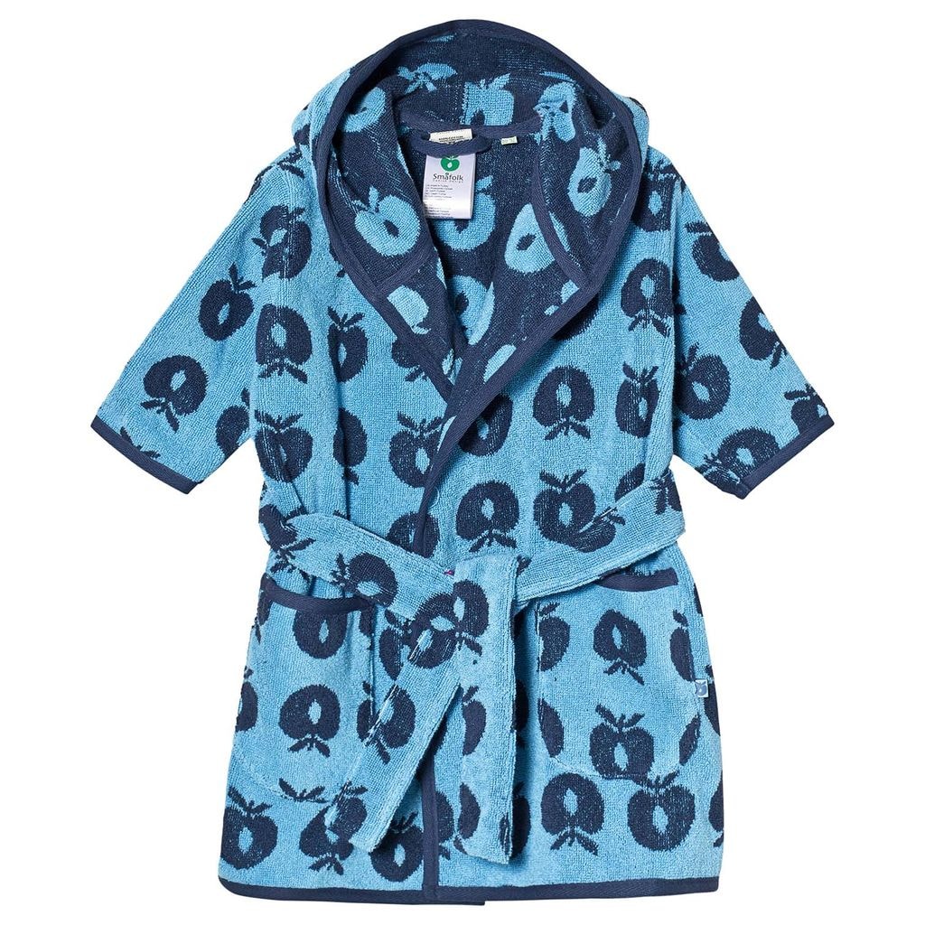 Apples Bathrobe Blue Grotto