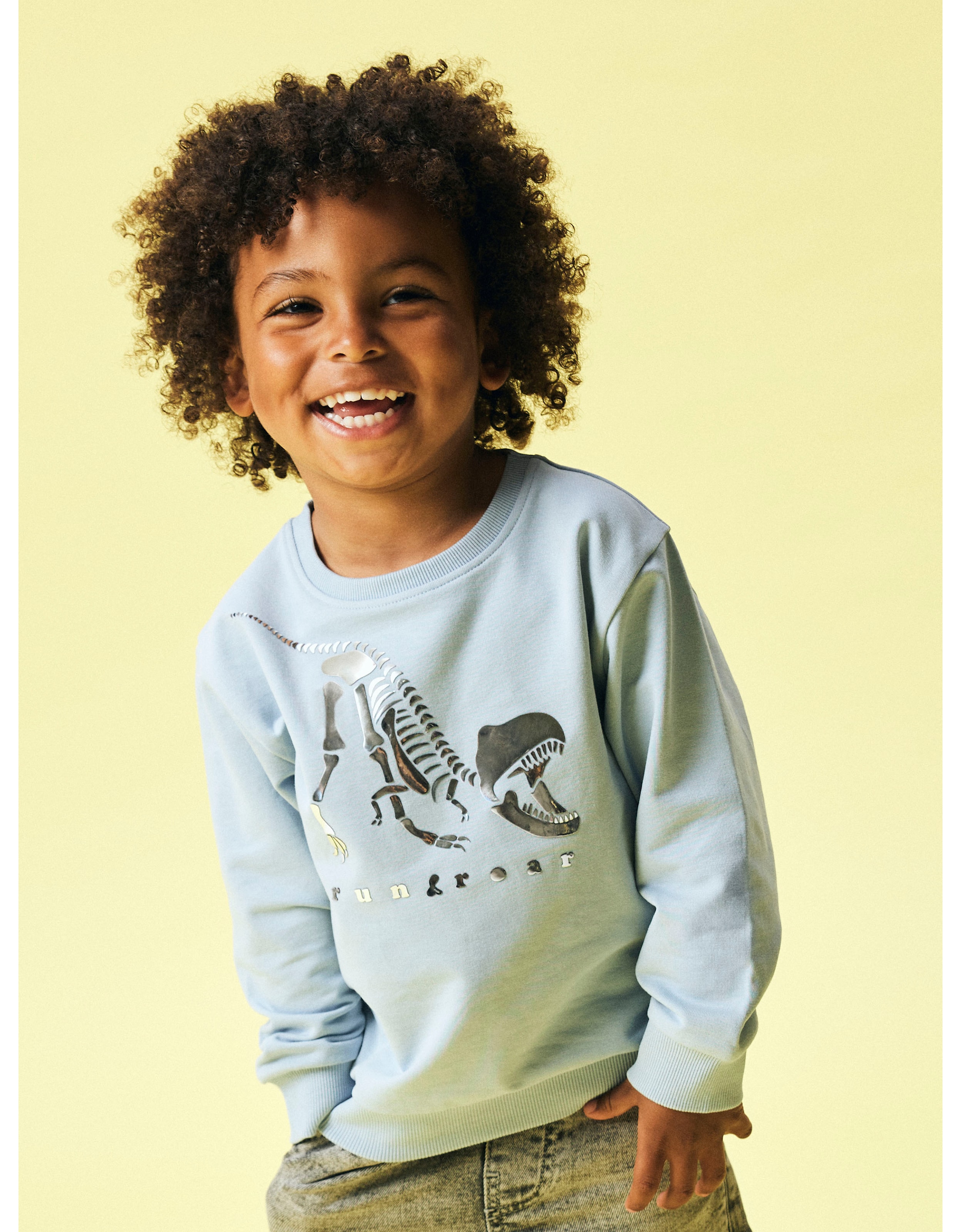Finn Sweatshirt Blue Fog