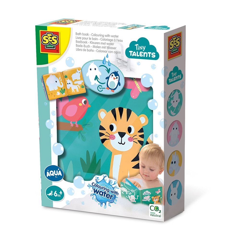 Bath Time Colouring With Water Bade-bok
