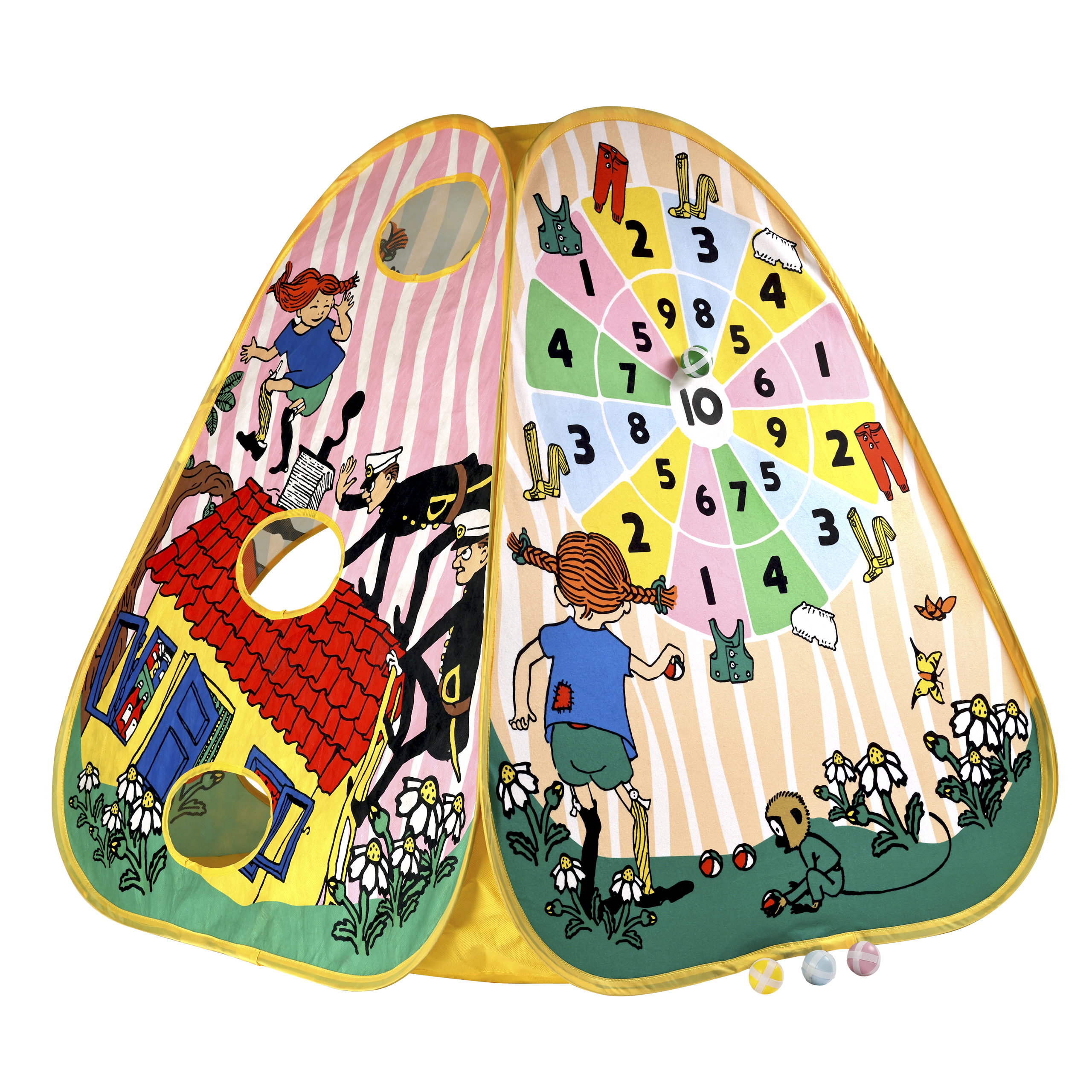 Pippi Pop-up Aktivitetstält Multi