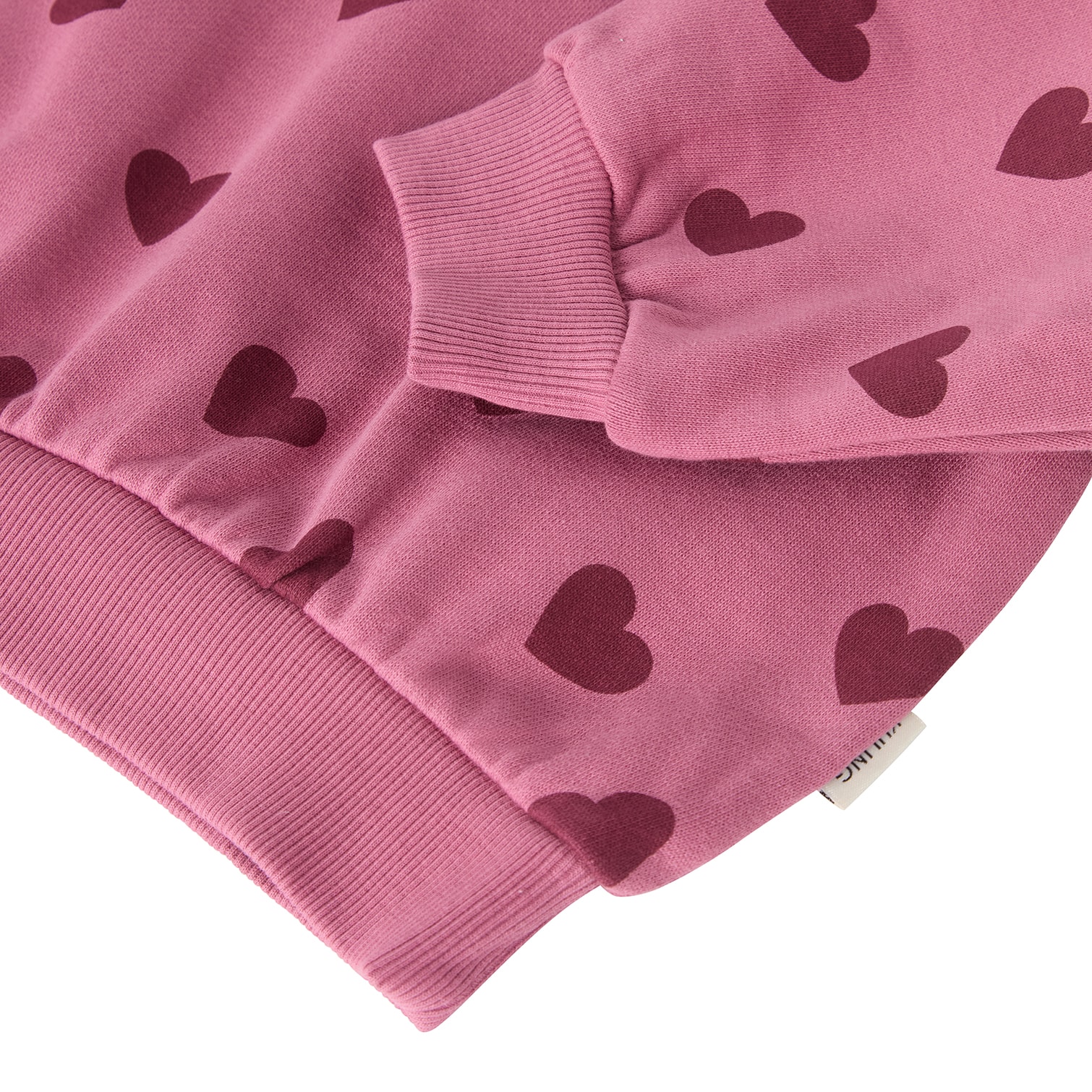 Valencia Sweatershirt Mauve Hearts