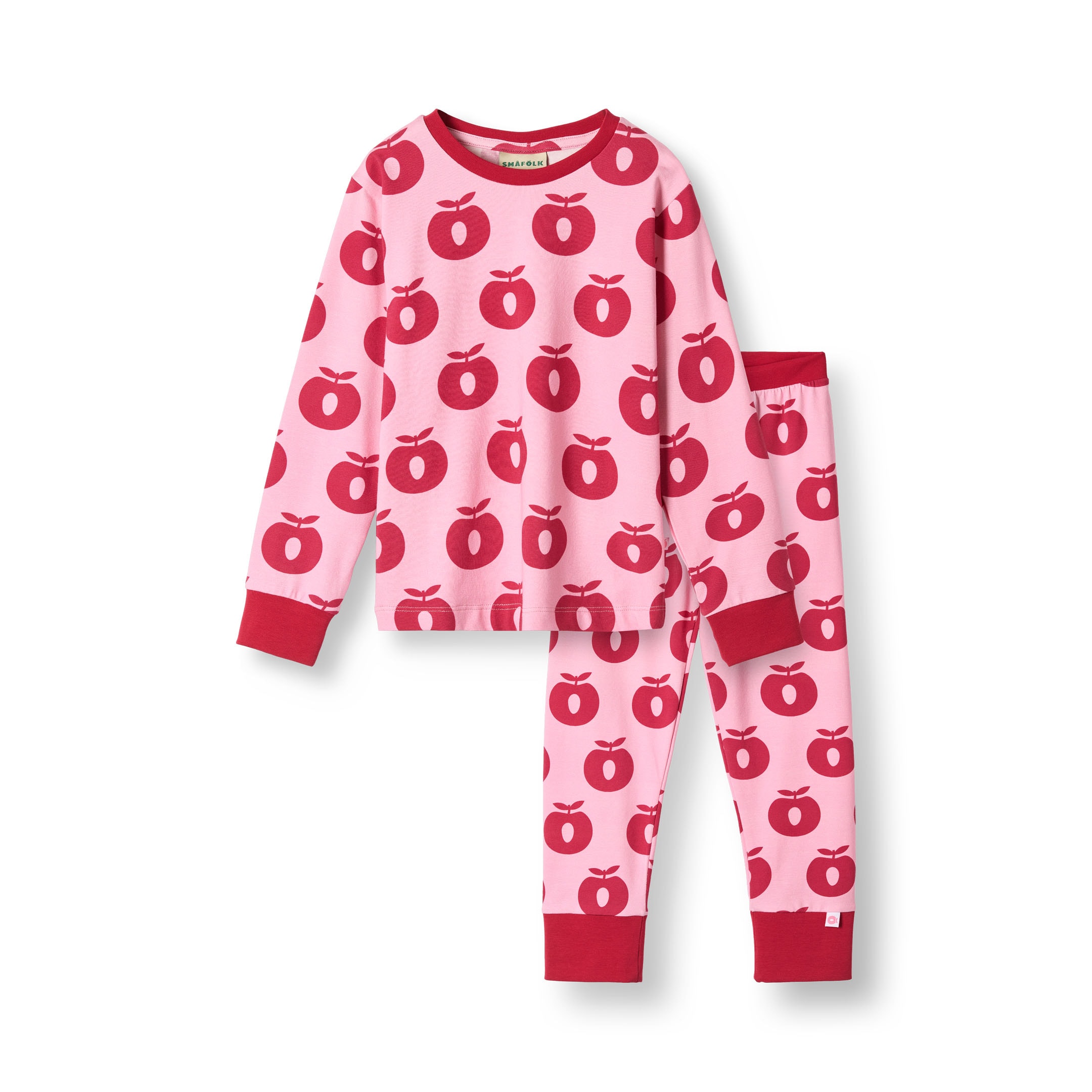 Jubilee Nightwear Set with Apples Pink lilac
