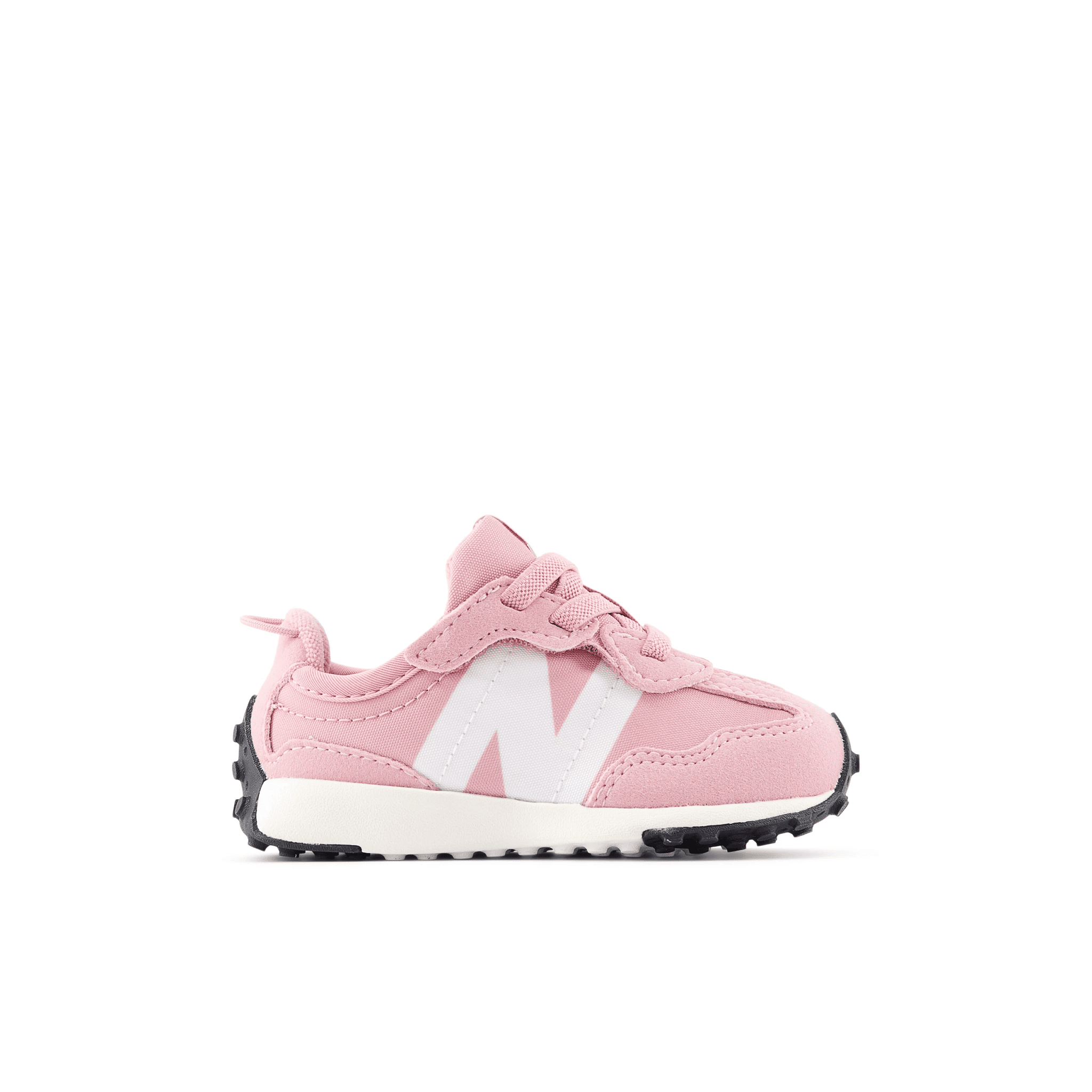 327 Kids New-B Hook & Loop Sneakers Pink Taffy