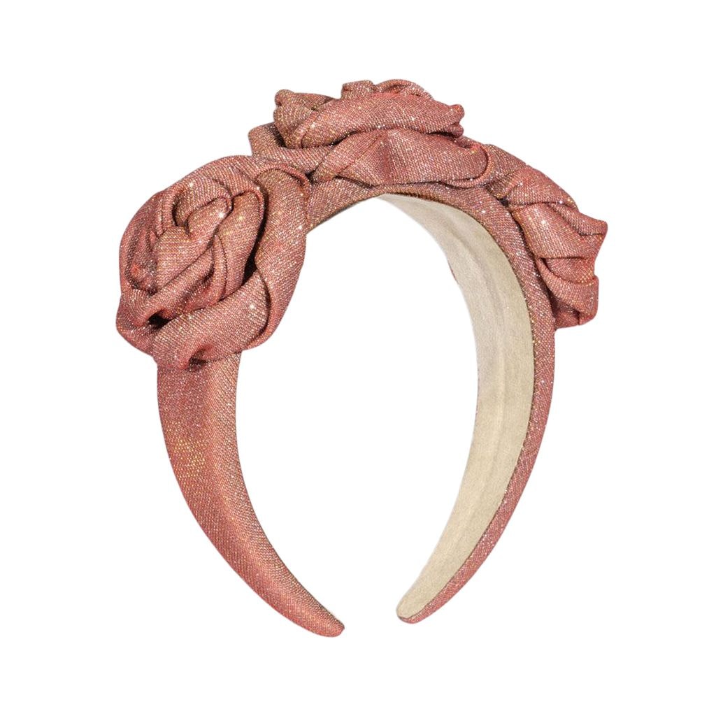Rosie Glitter Hairband Mellow Rose