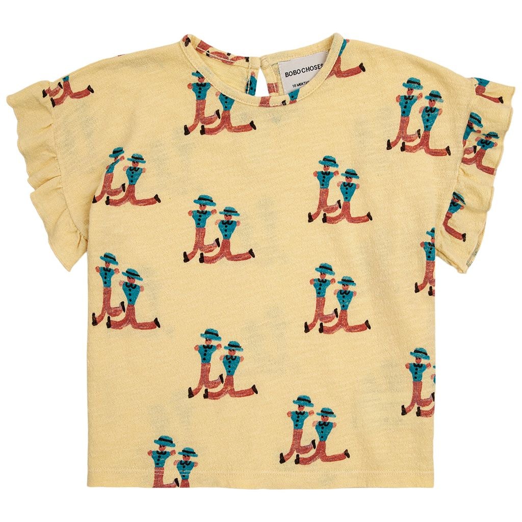 Dancing Giants Baby T-shirt Gul