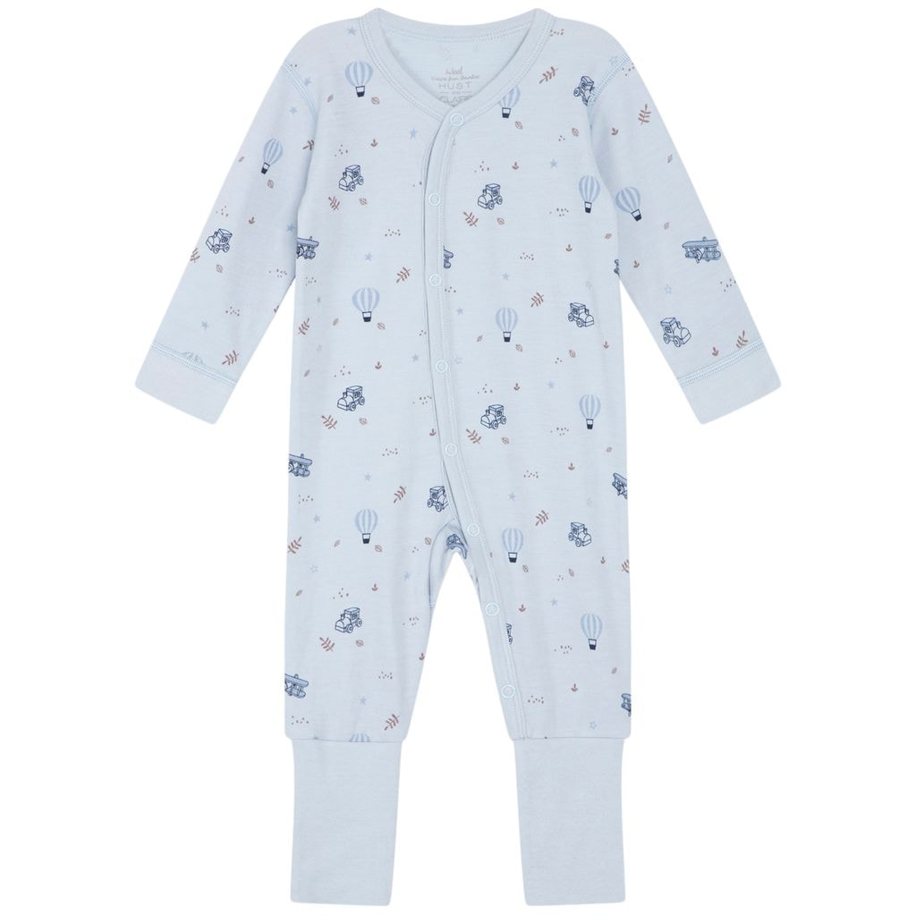Manu Printed One-piece Cloud Blue